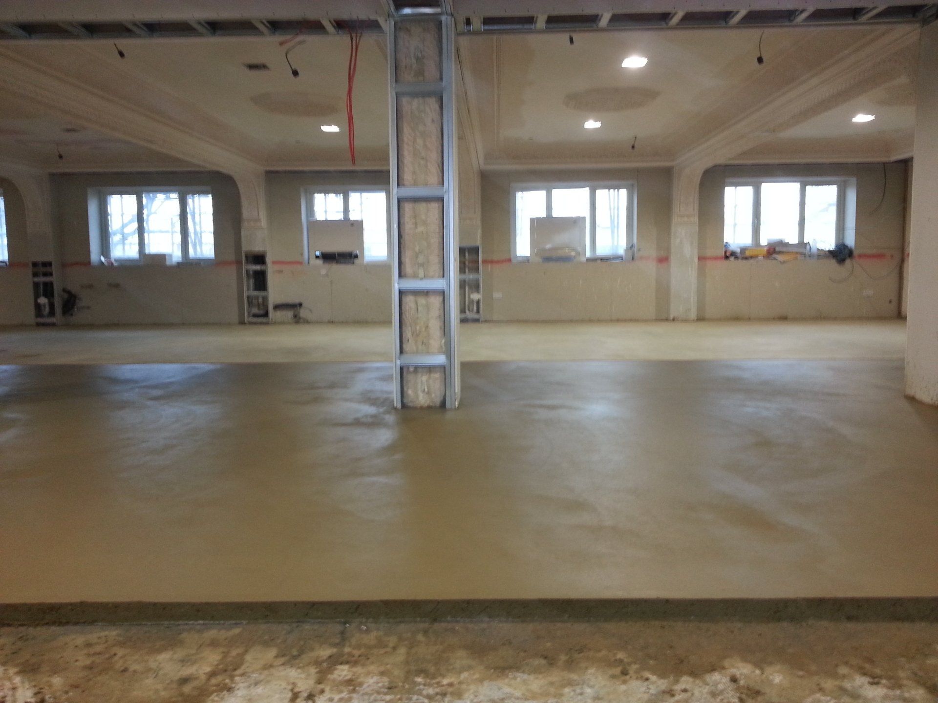 Polymer screed