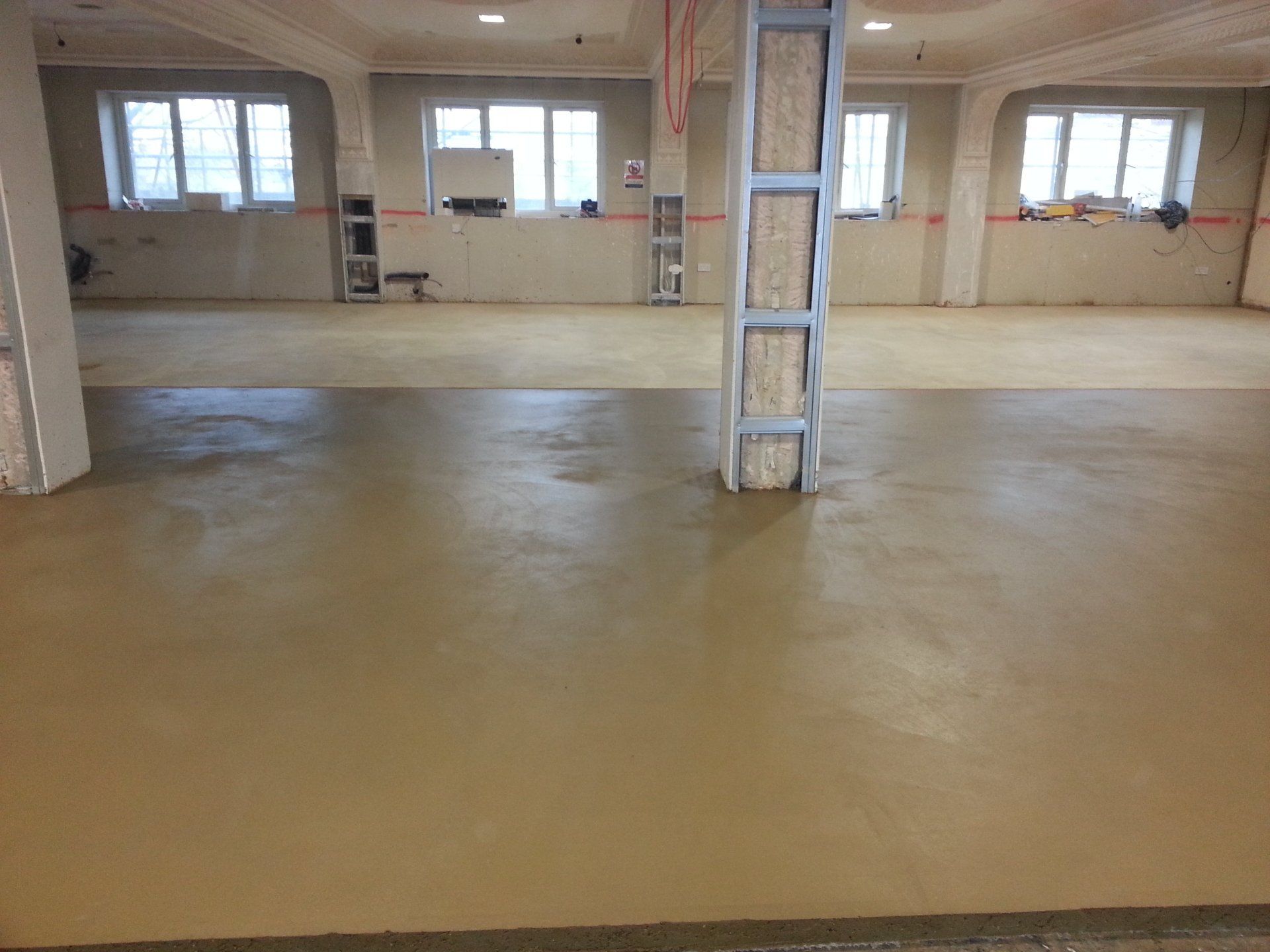 Polymer screed