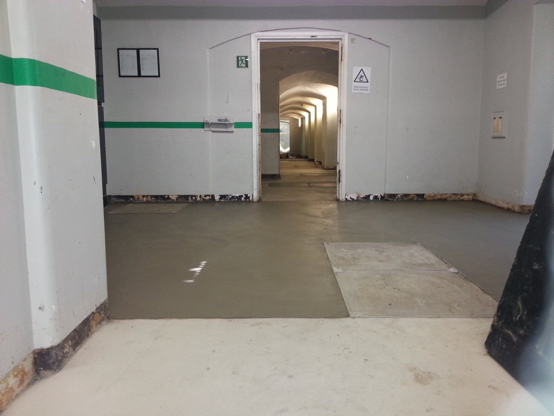 Buckingham Palace screeding