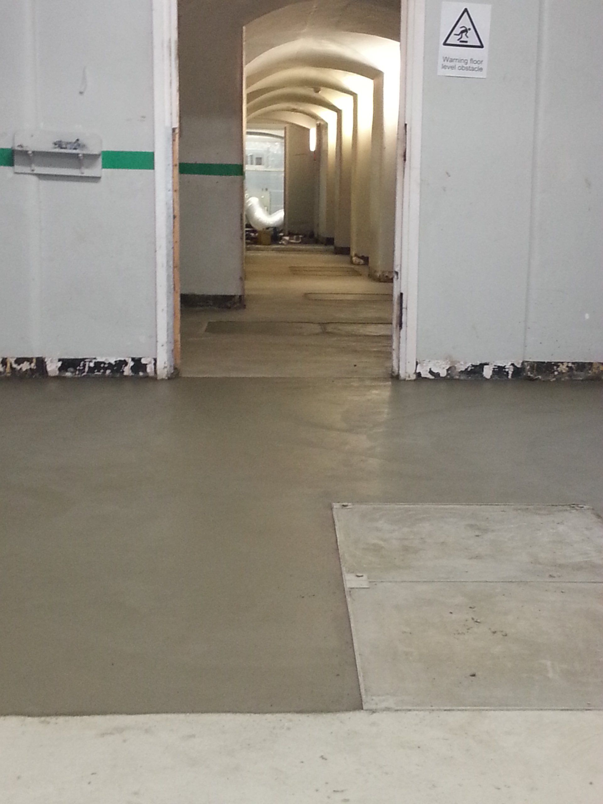 Buckingham Palace screeding