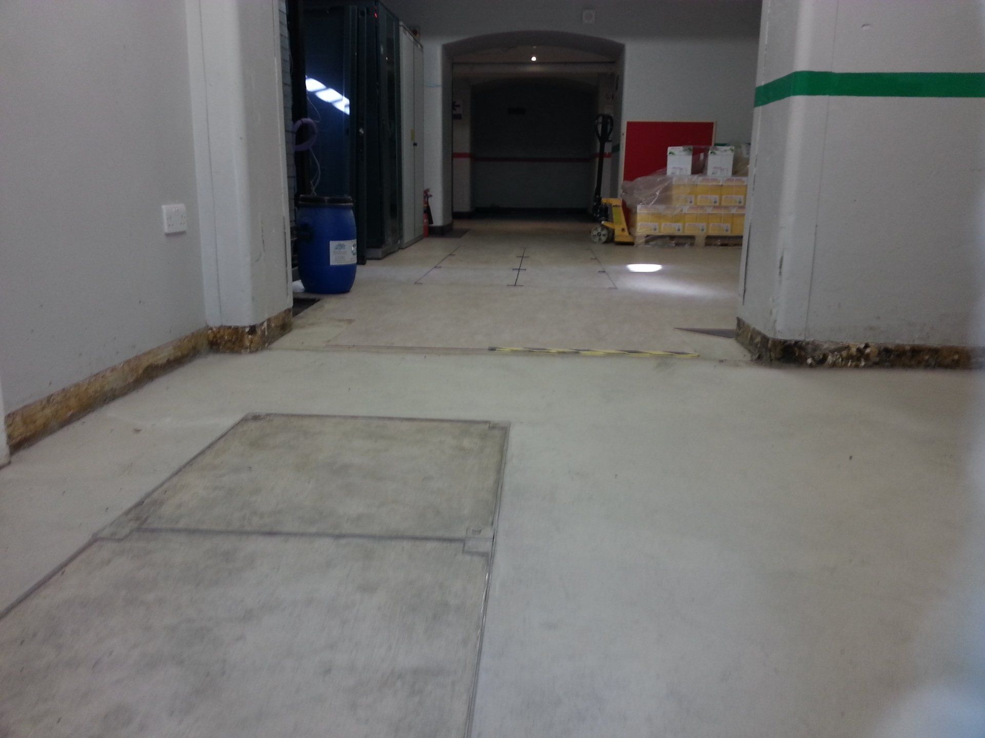 Buckingham Palace screeding