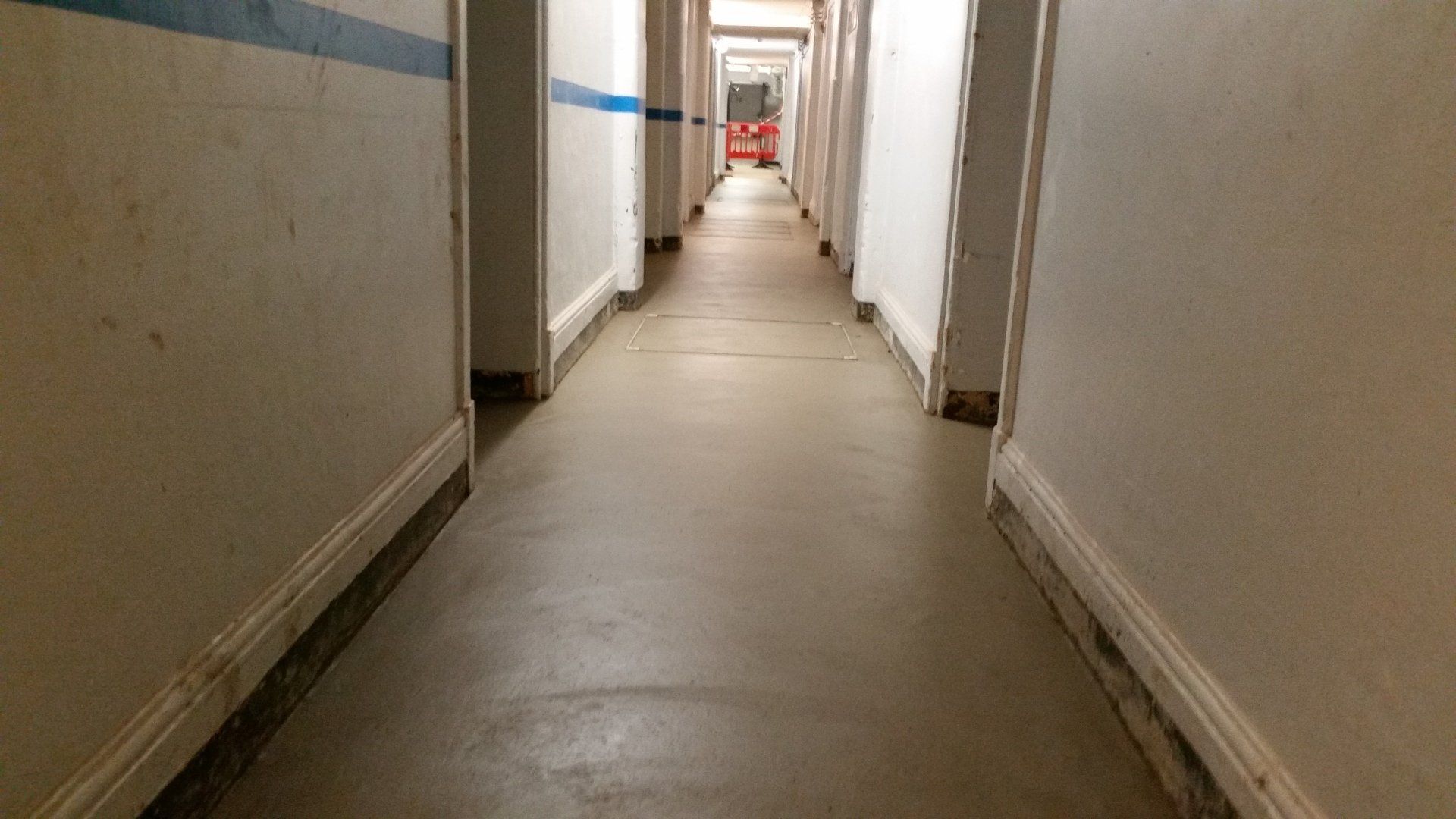 Buckingham Palace screeding