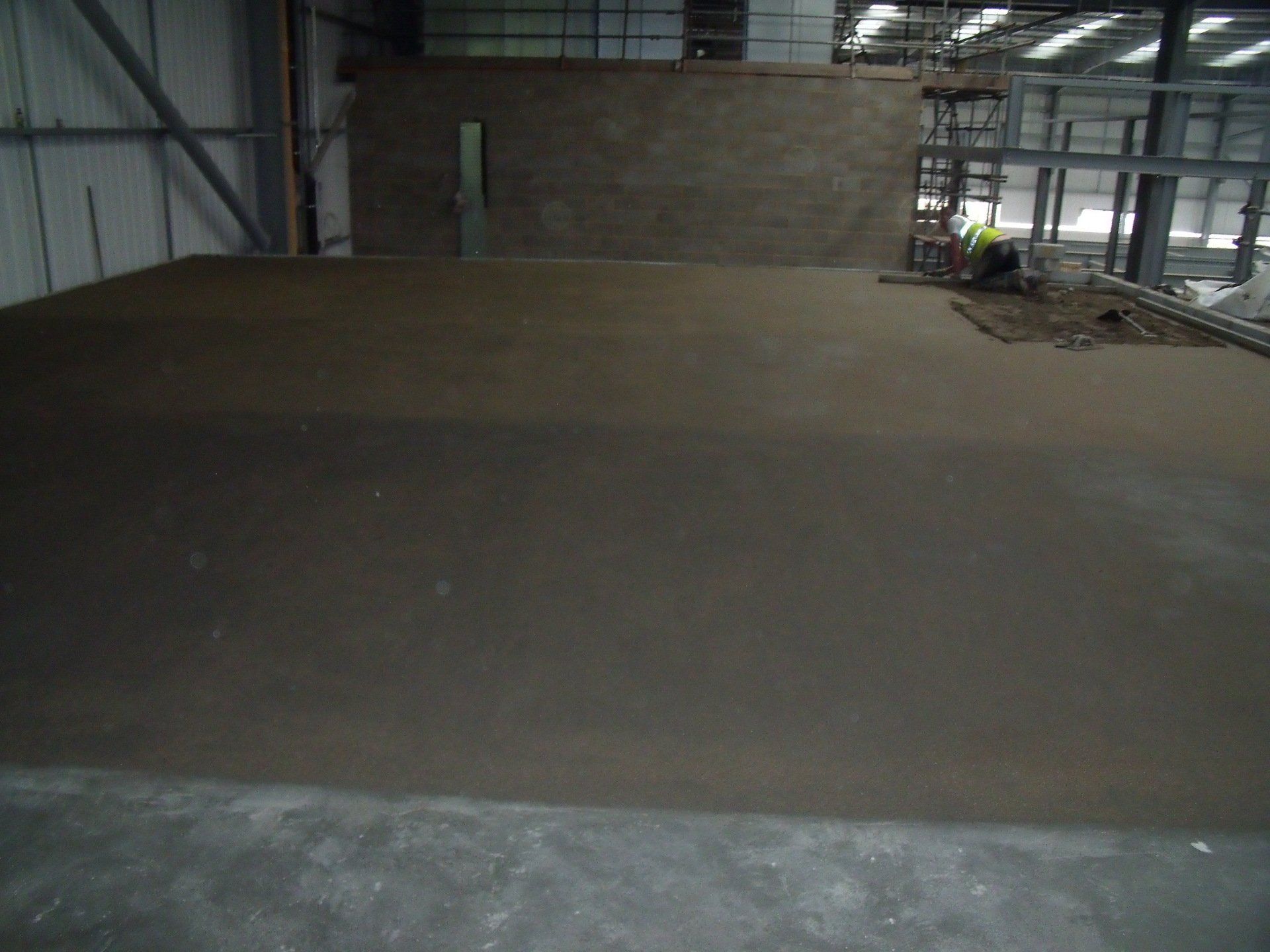 Fast drying screed