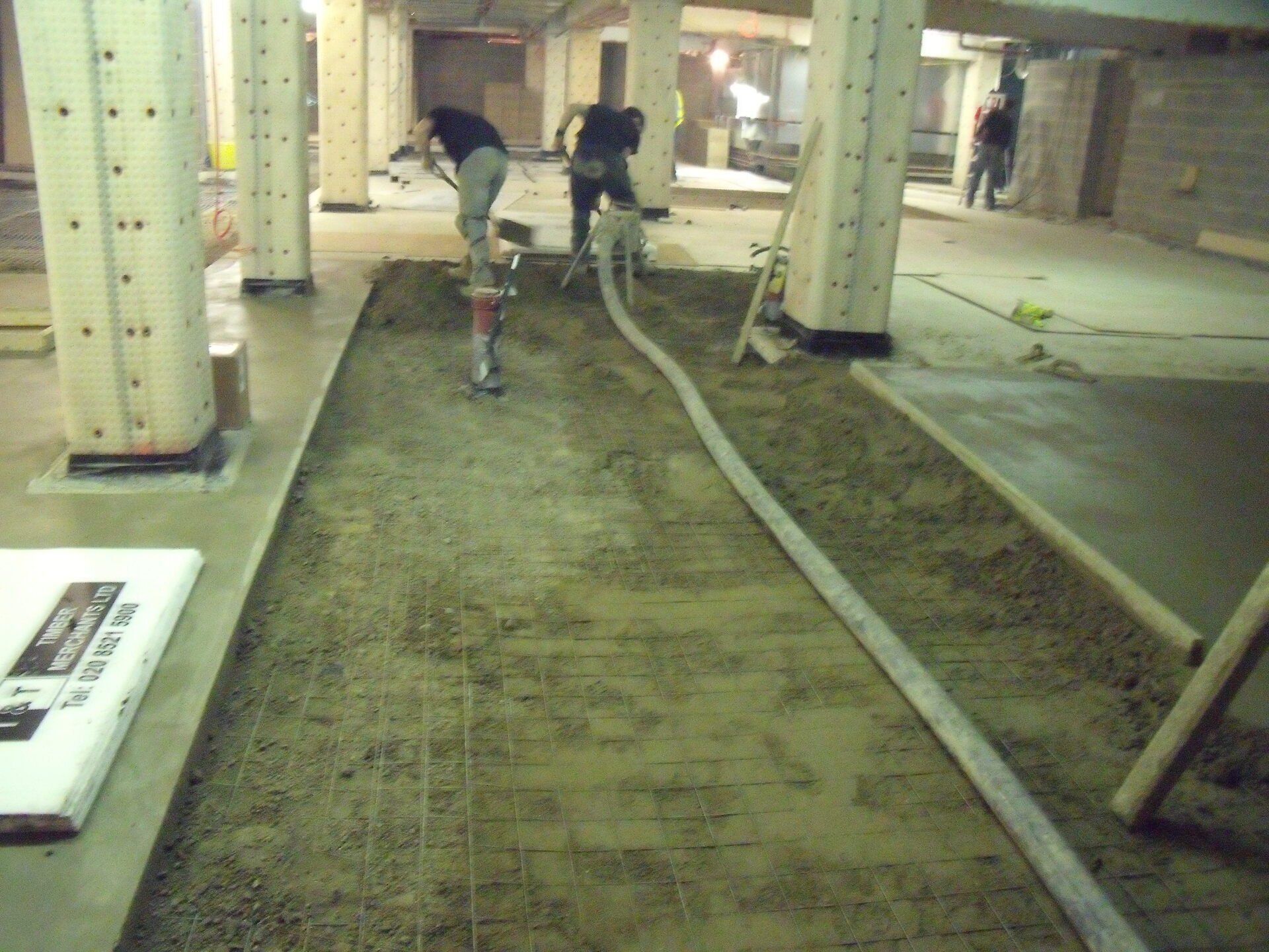 Polymer screed