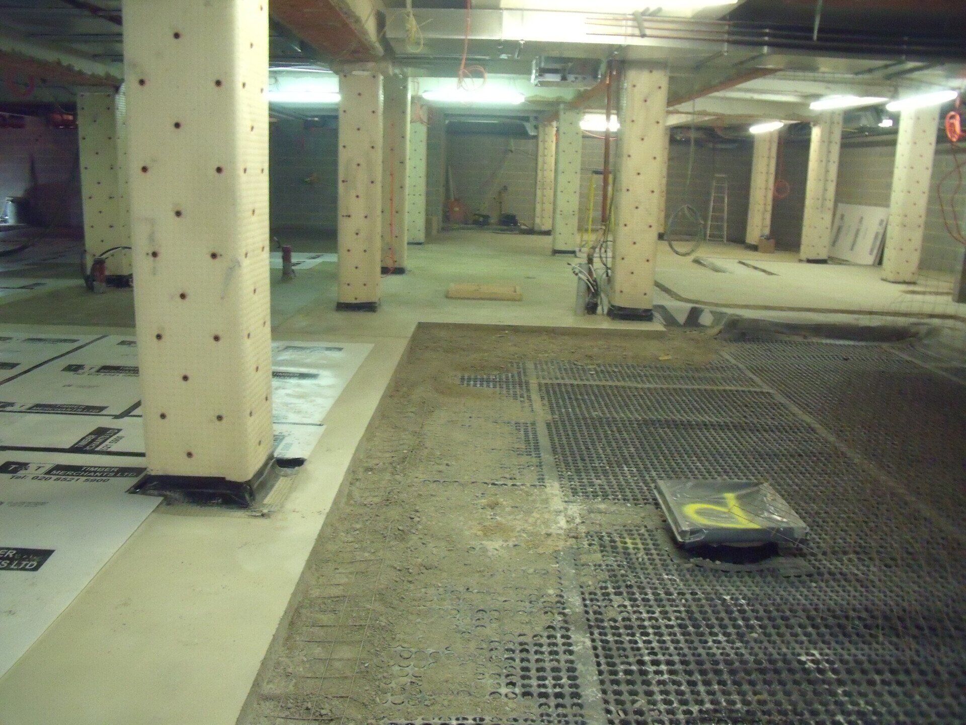 Polymer screed