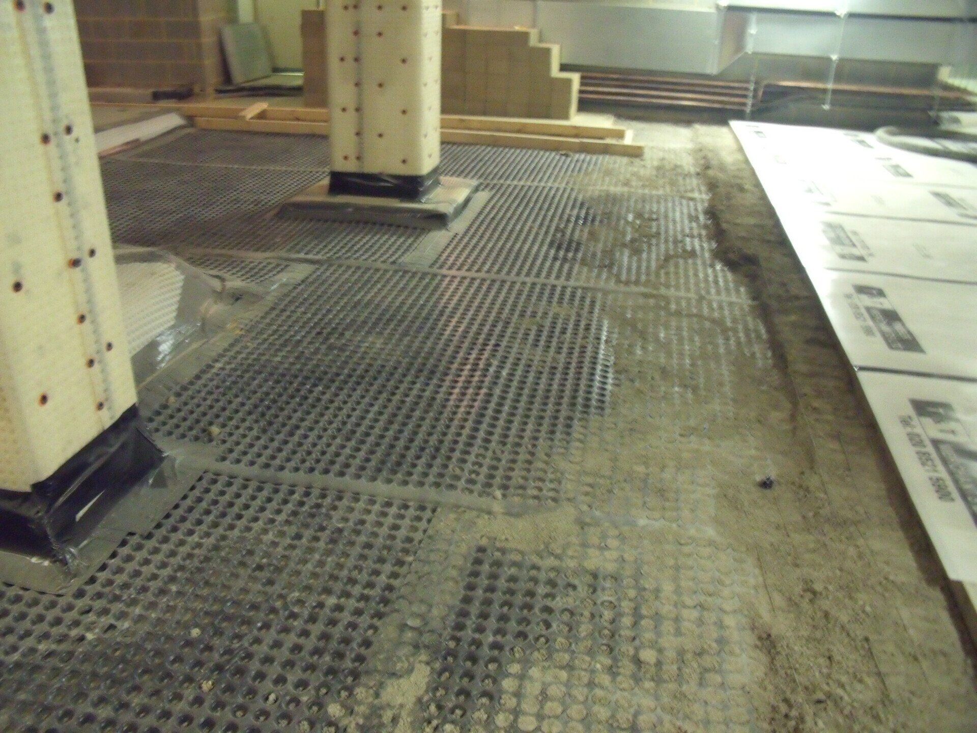 Polymer screed