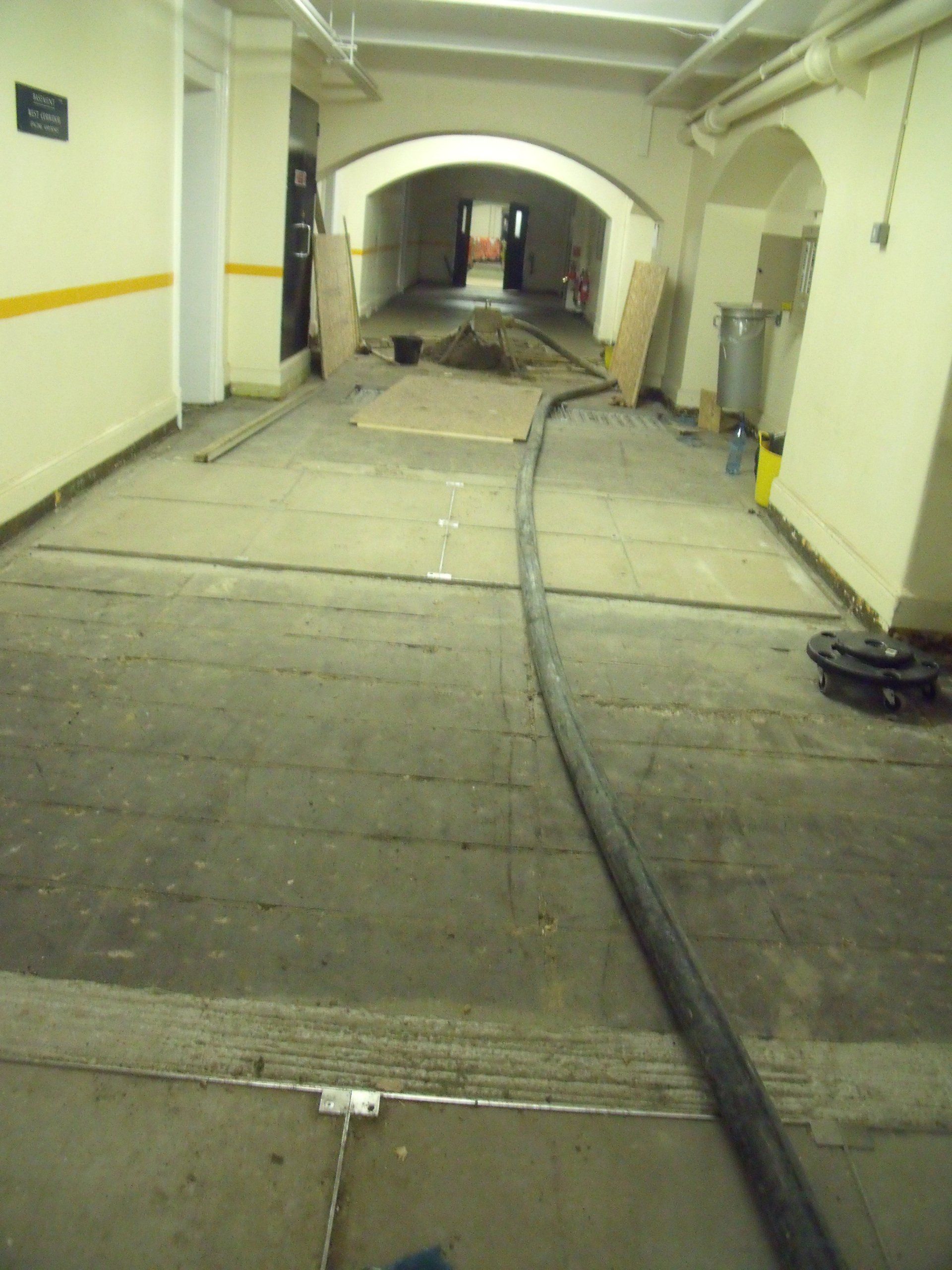 Buckingham Palace screeding