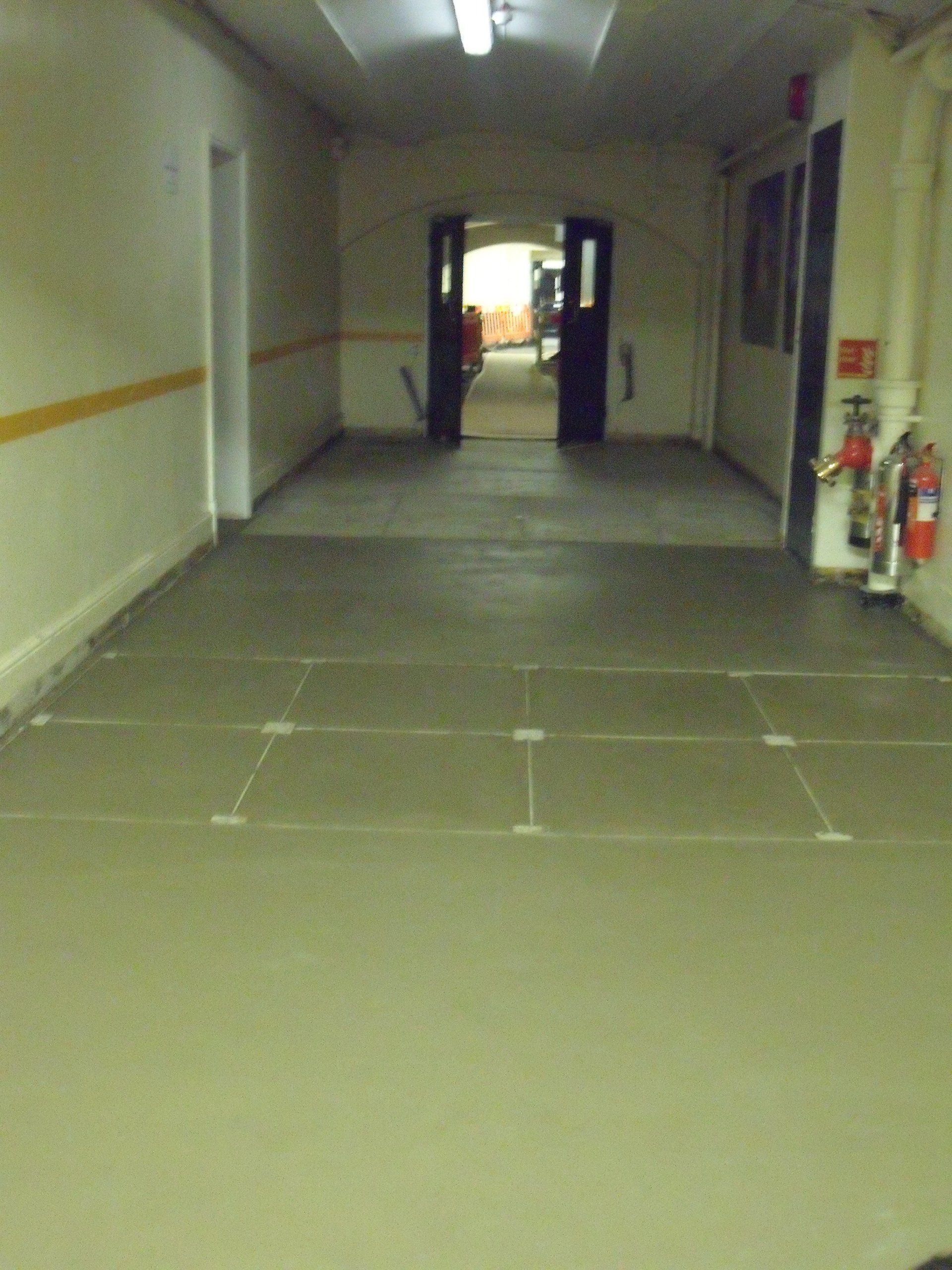 Buckingham Palace screeding