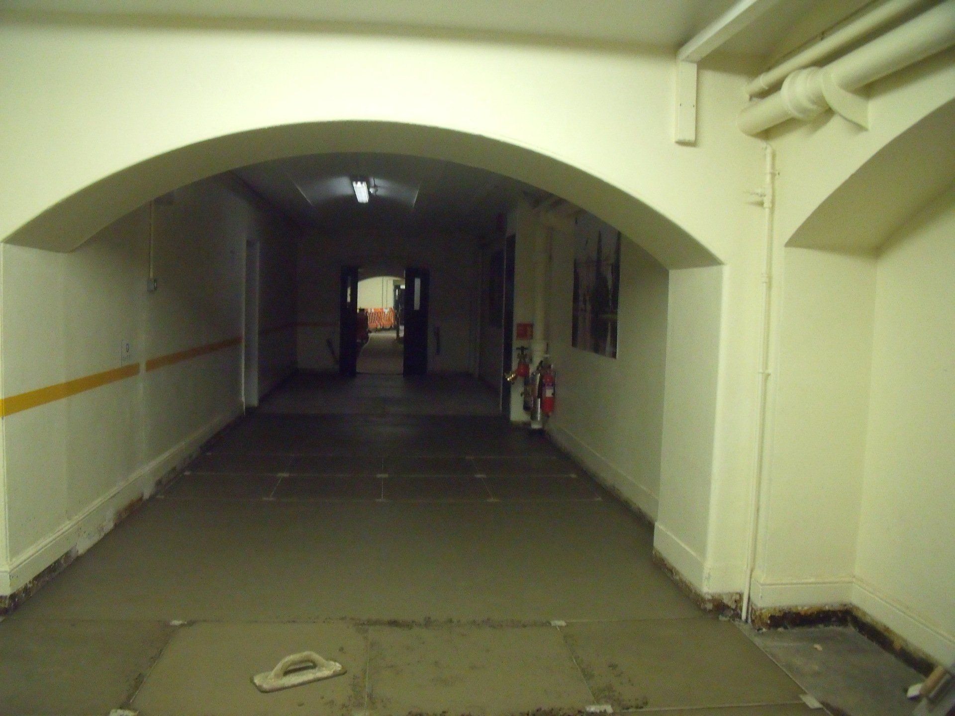 Buckingham Palace screeding