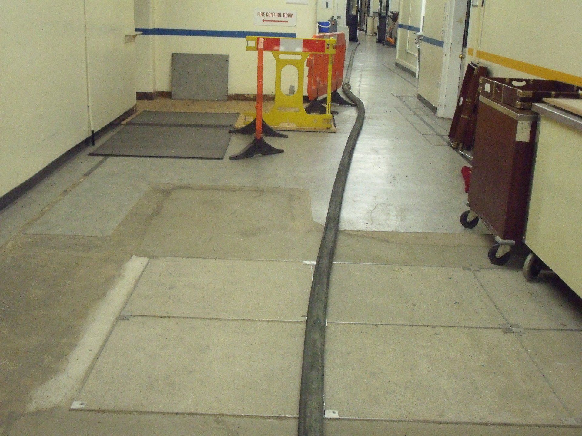 Buckingham Palace screeding