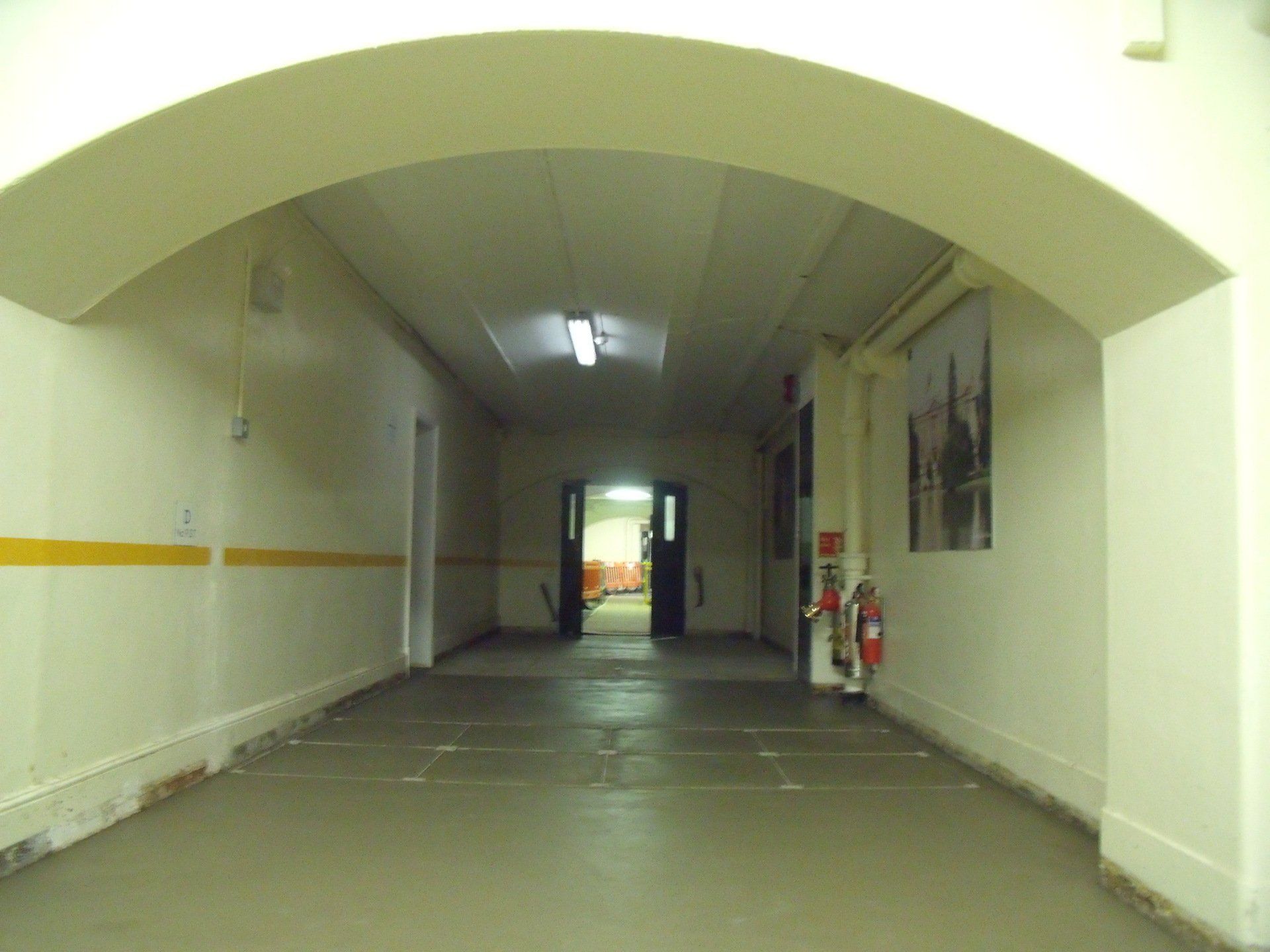 Buckingham Palace screeding