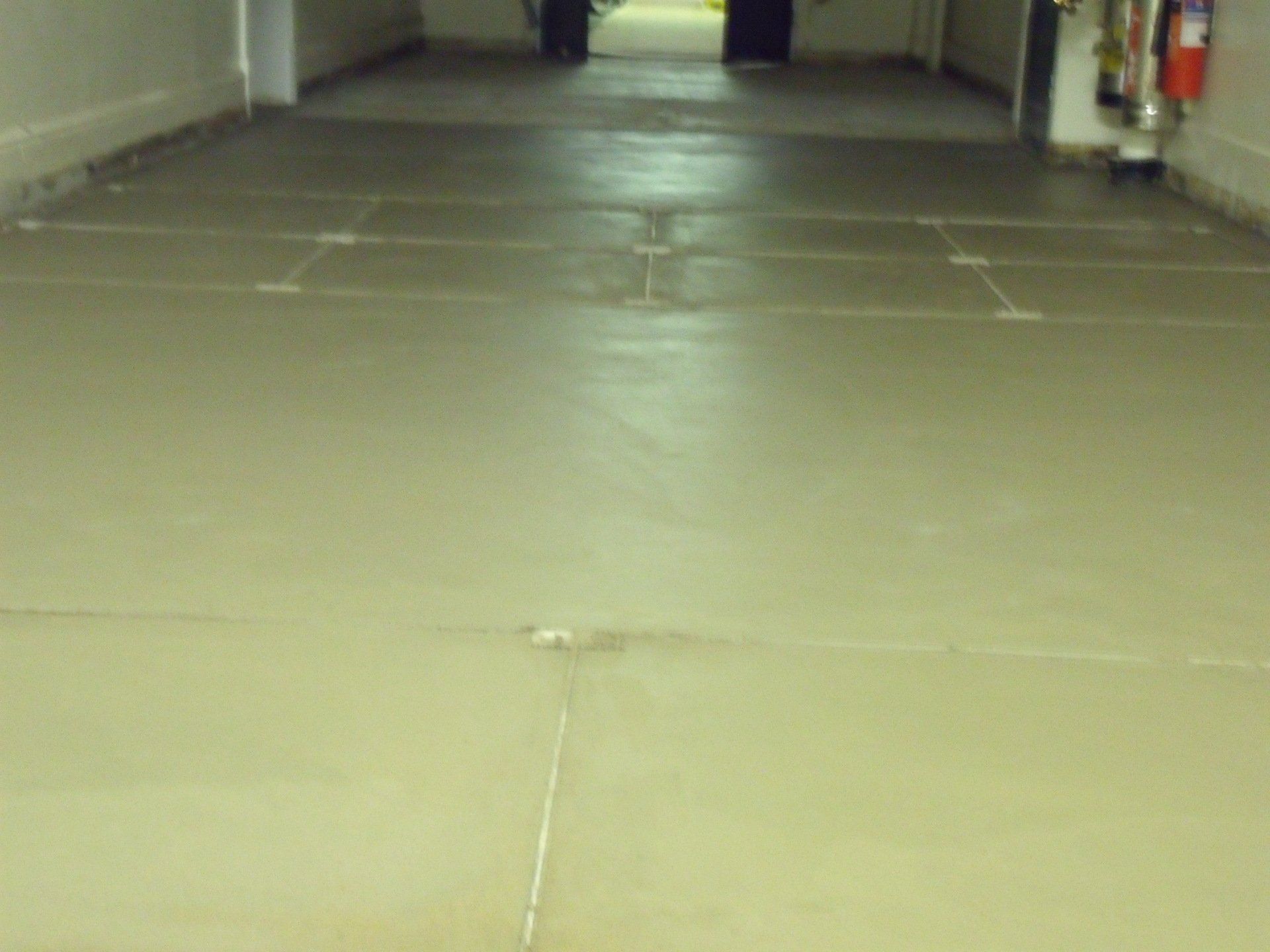 Buckingham Palace screeding