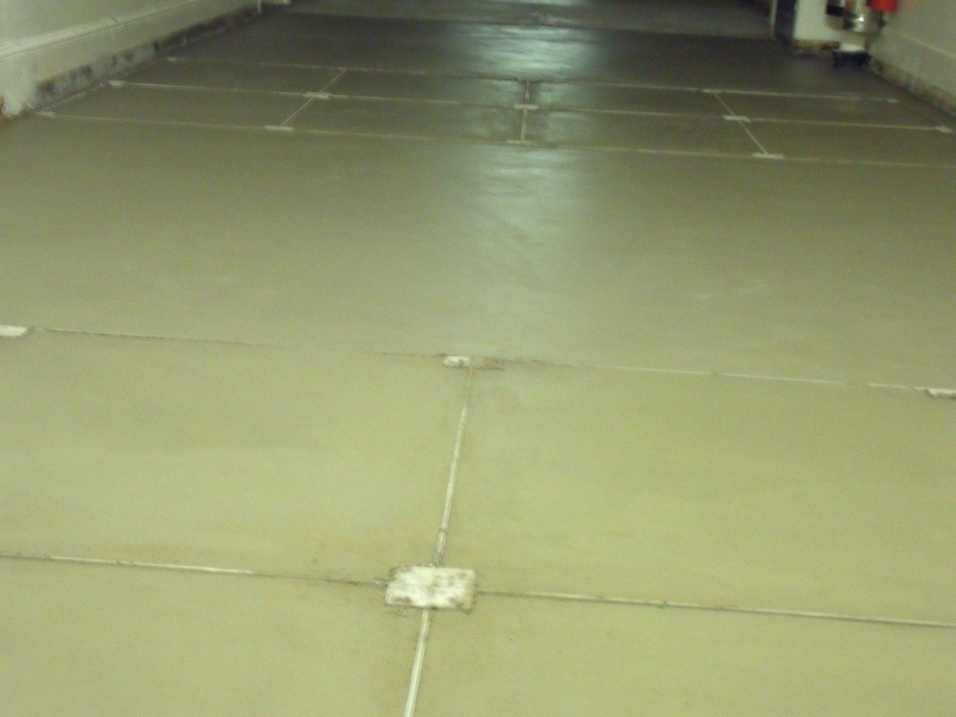 Buckingham Palace screeding