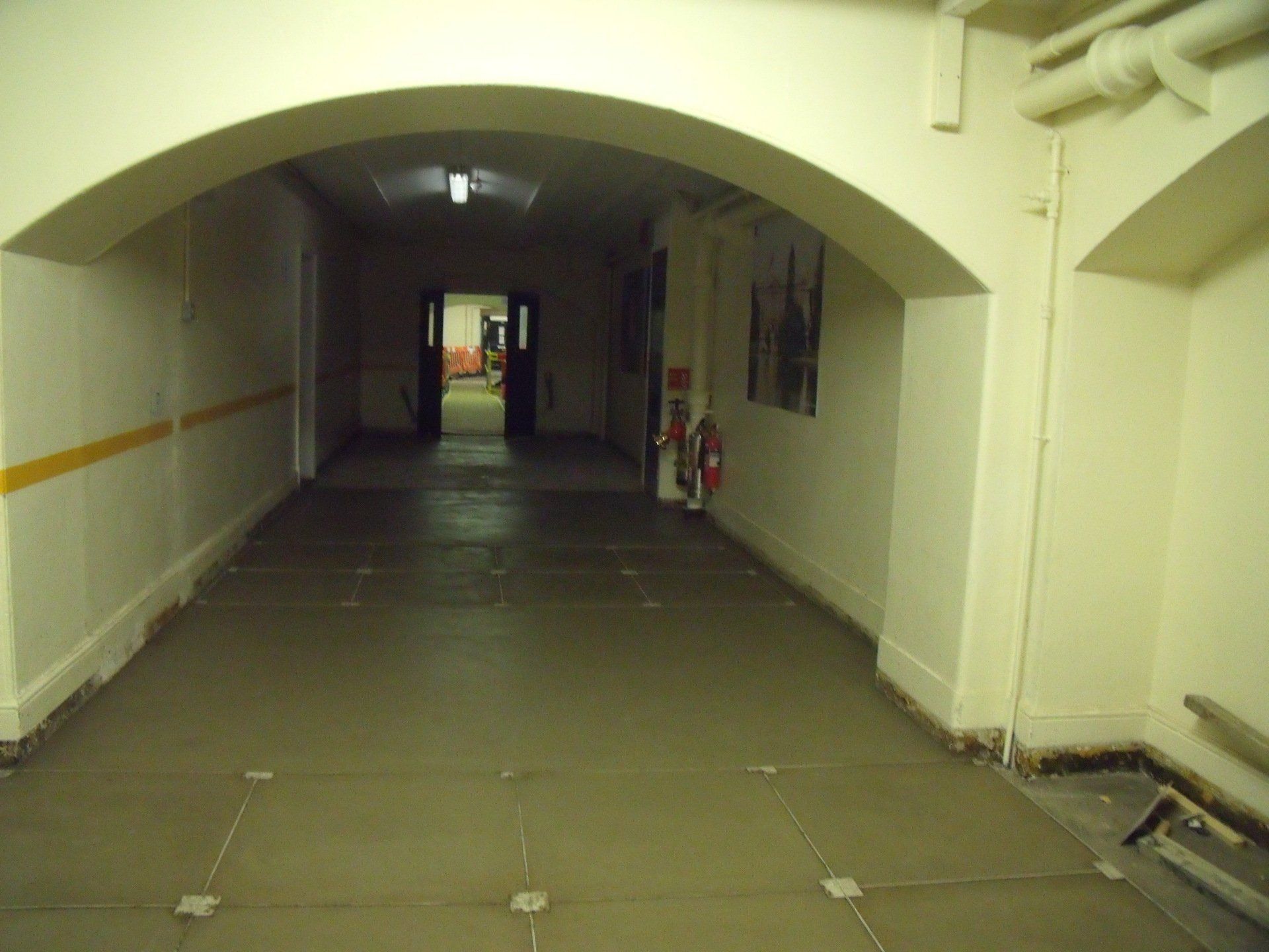 Buckingham Palace screeding