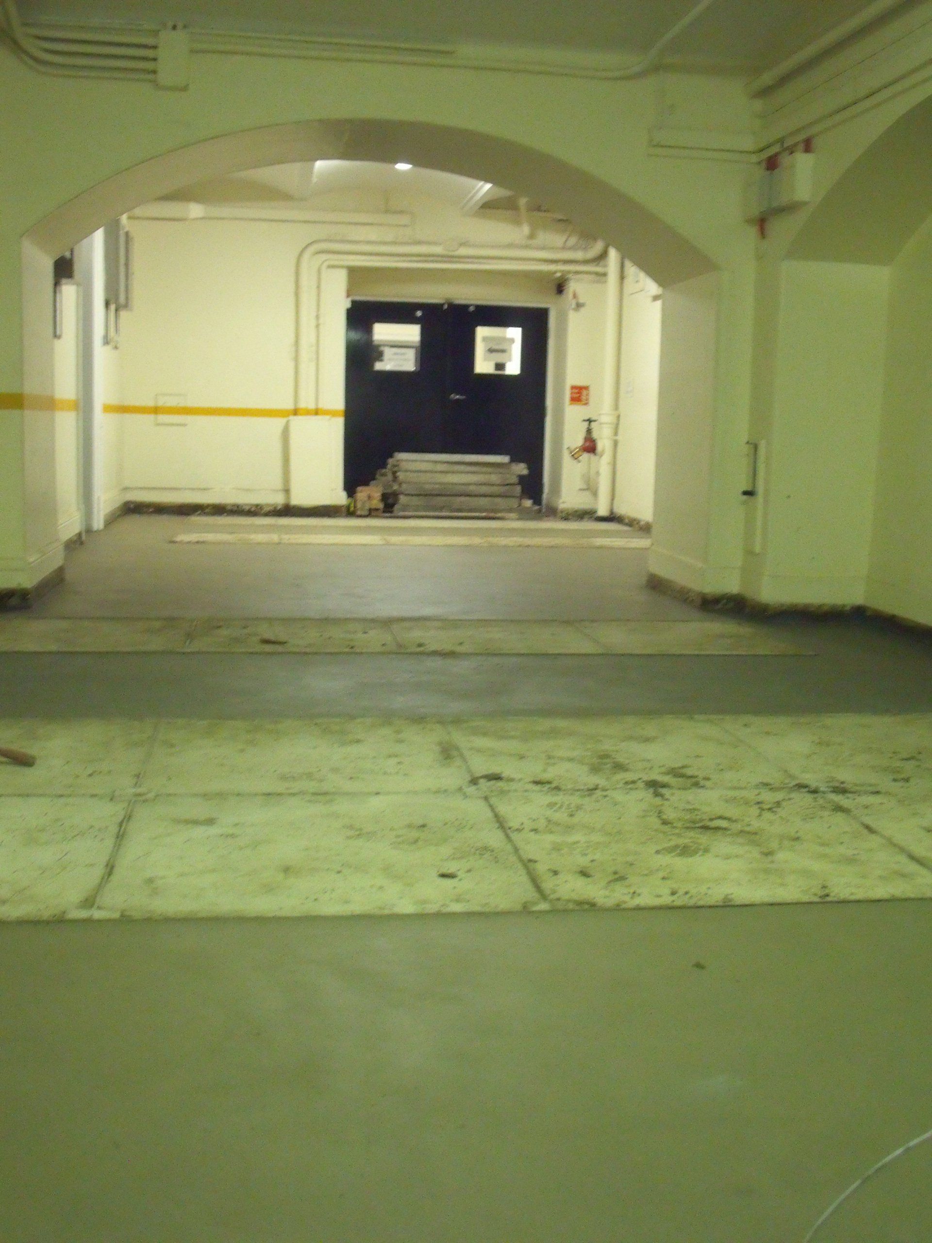 Buckingham Palace screeding