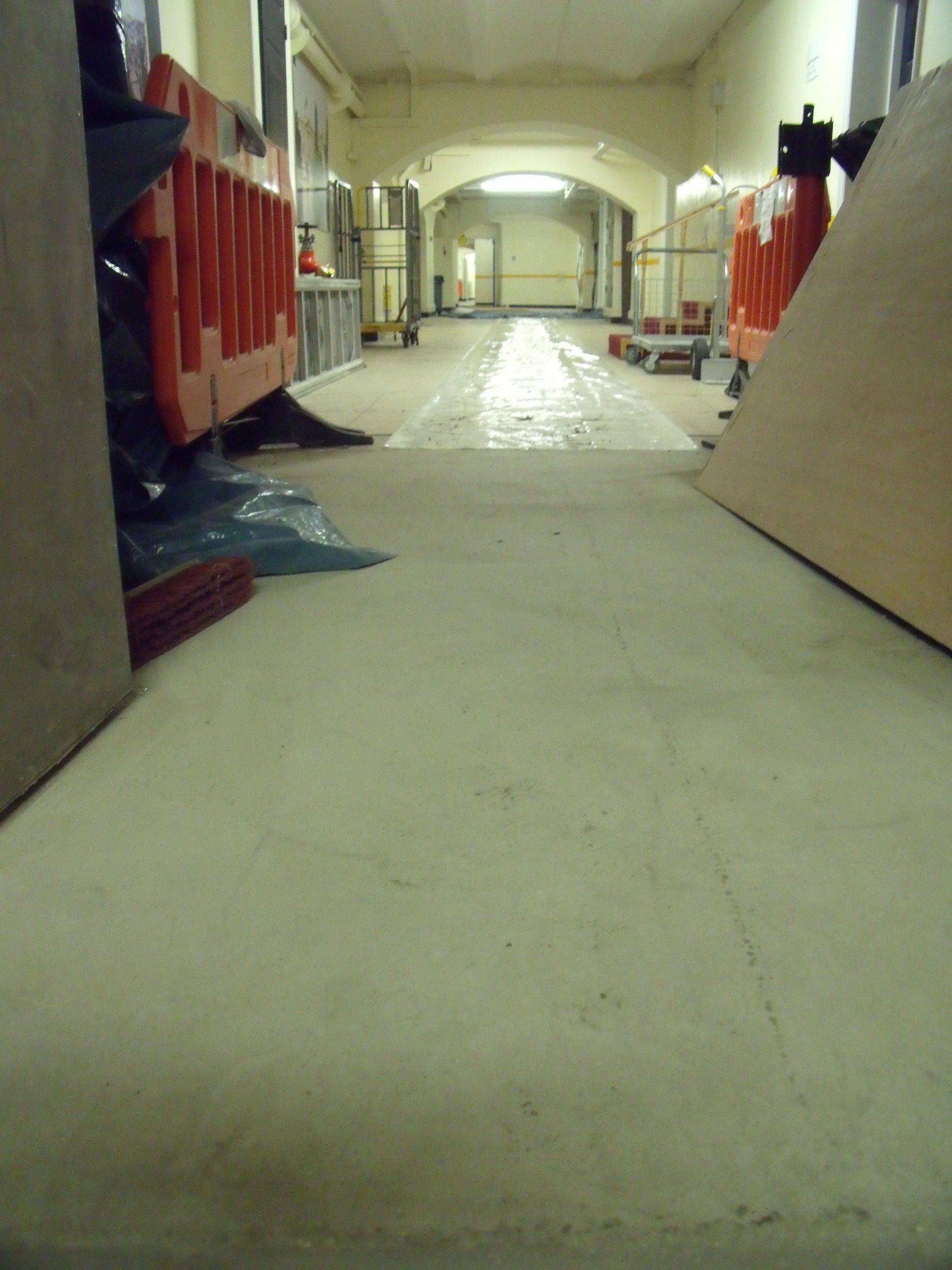 Buckingham Palace screeding