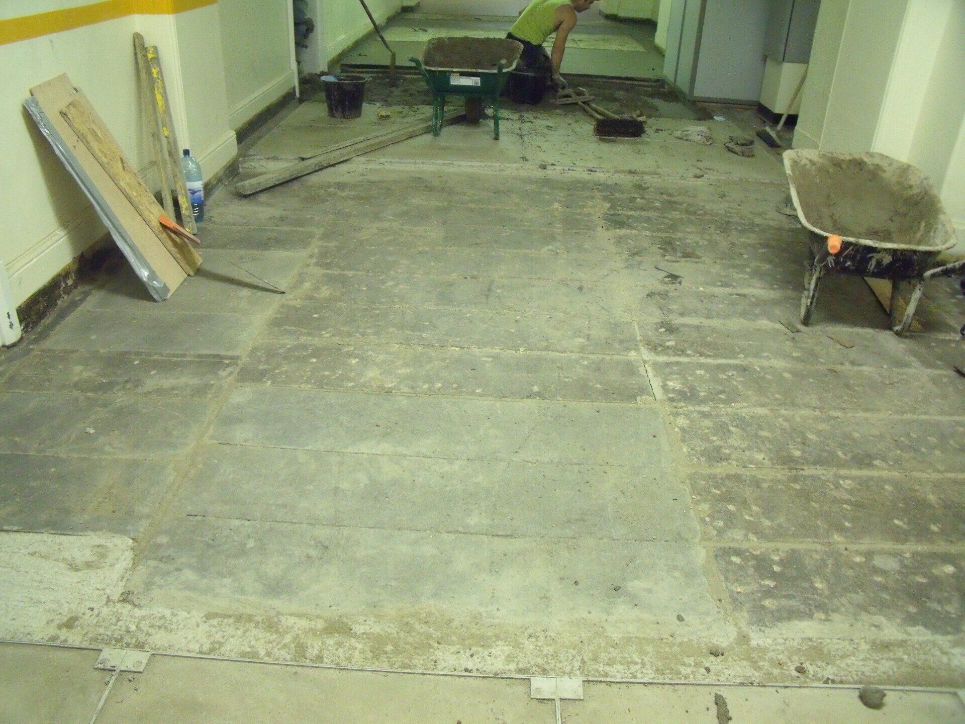 Buckingham Palace screeding