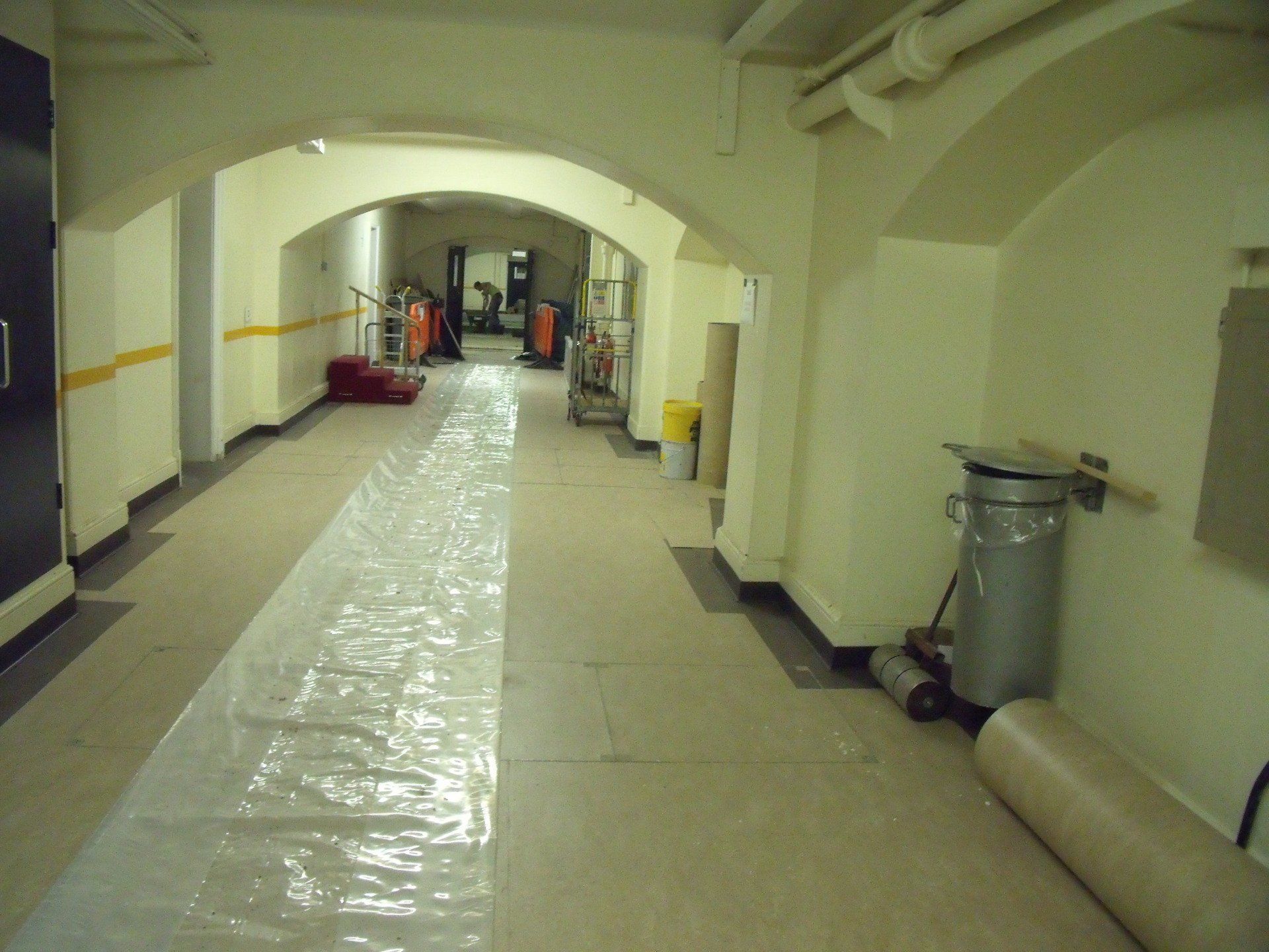 Buckingham Palace screeding