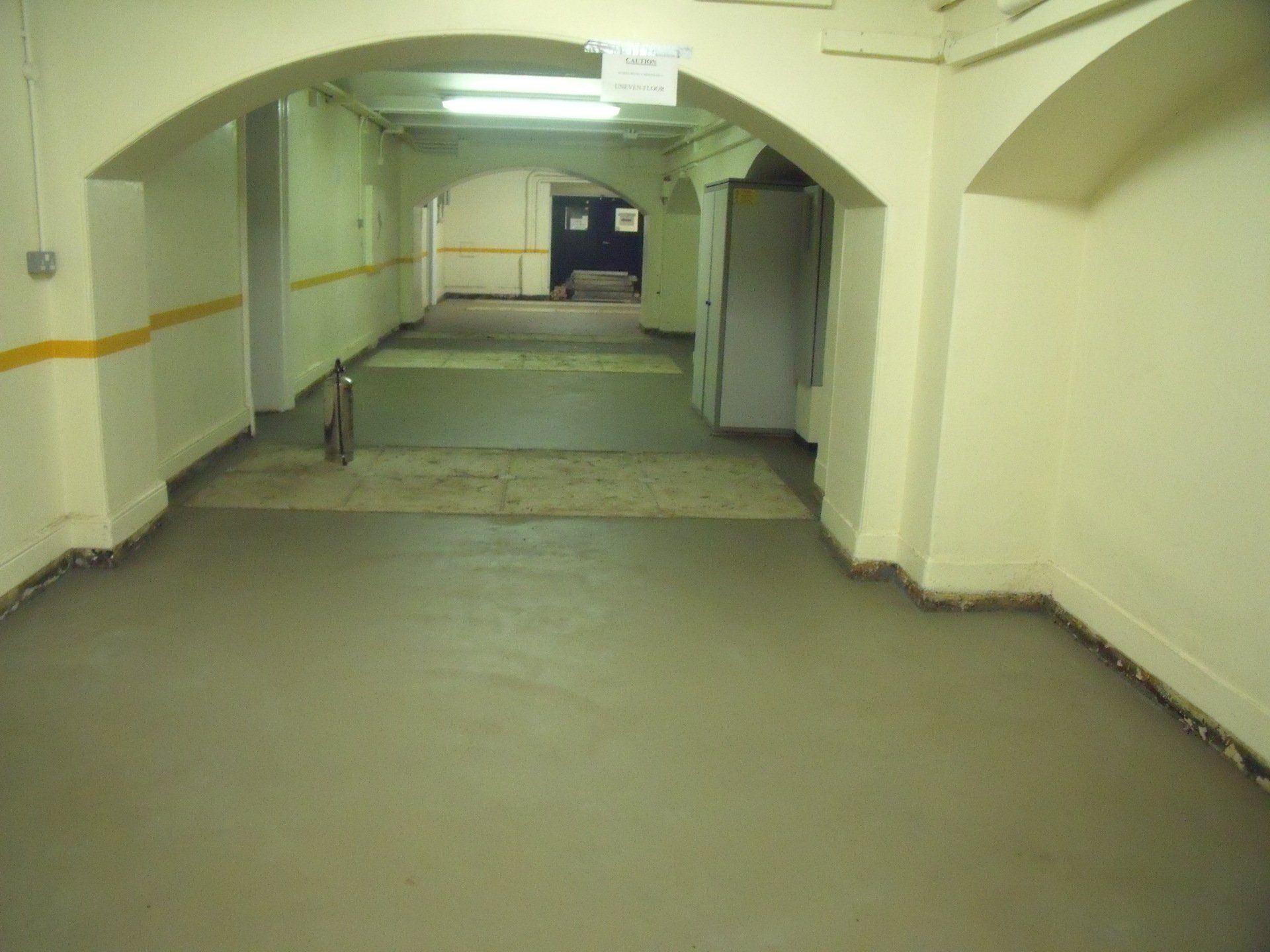 Buckingham Palace screeding