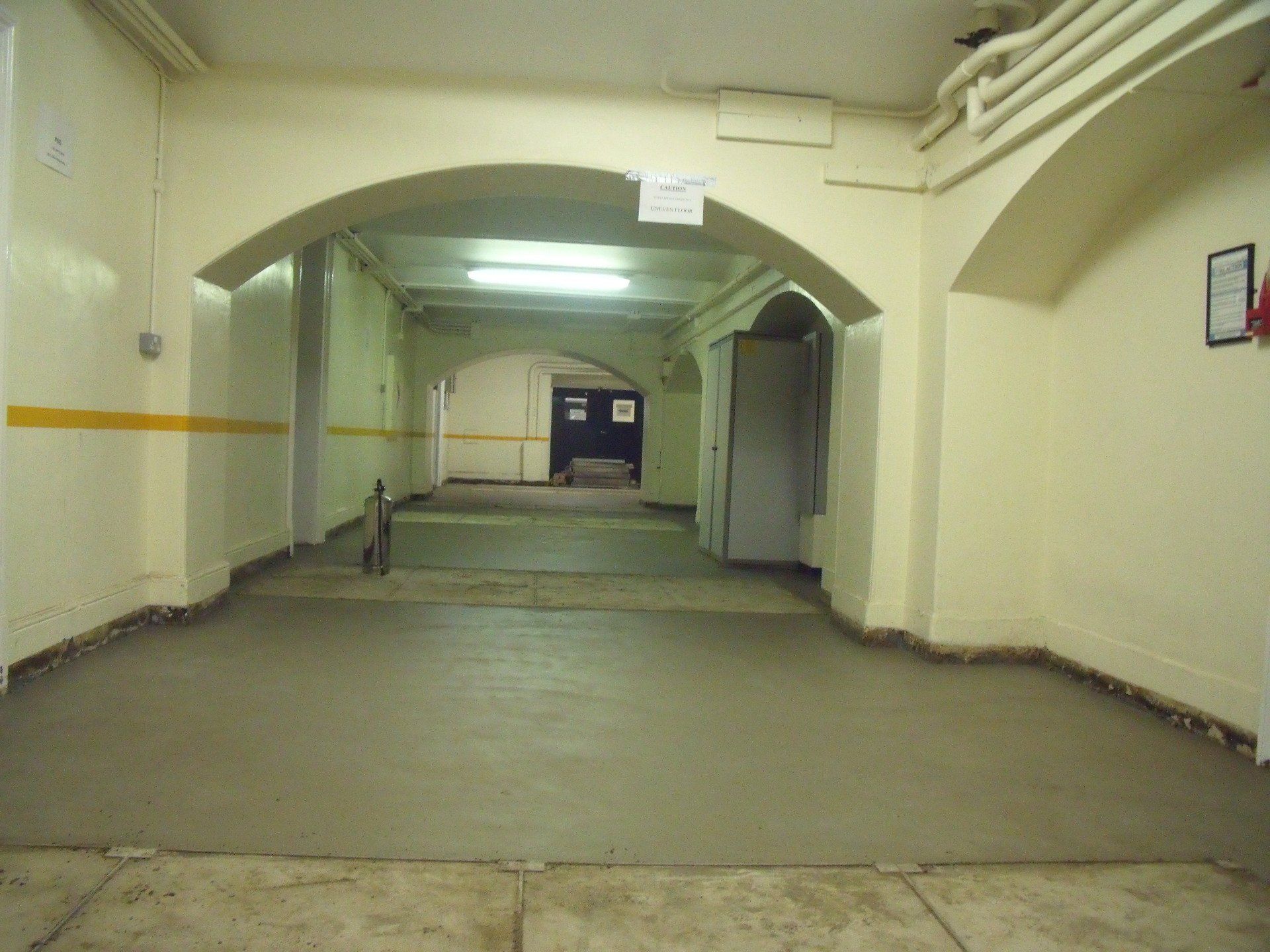 Buckingham Palace screeding