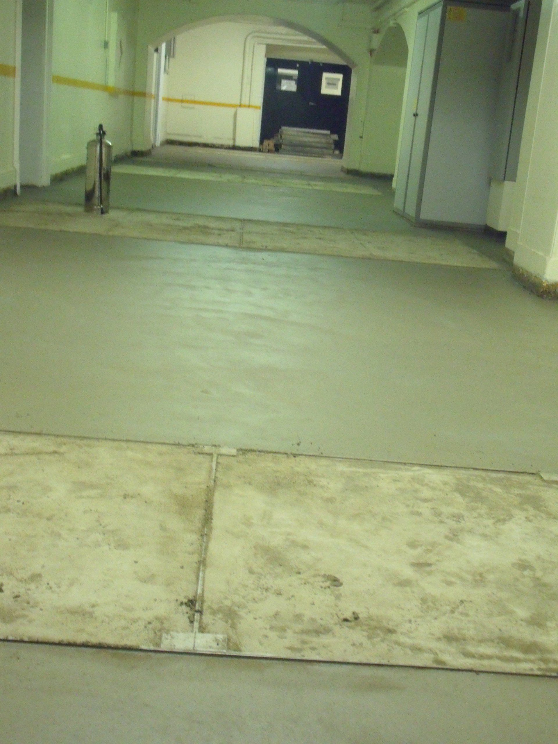 Buckingham Palace screeding