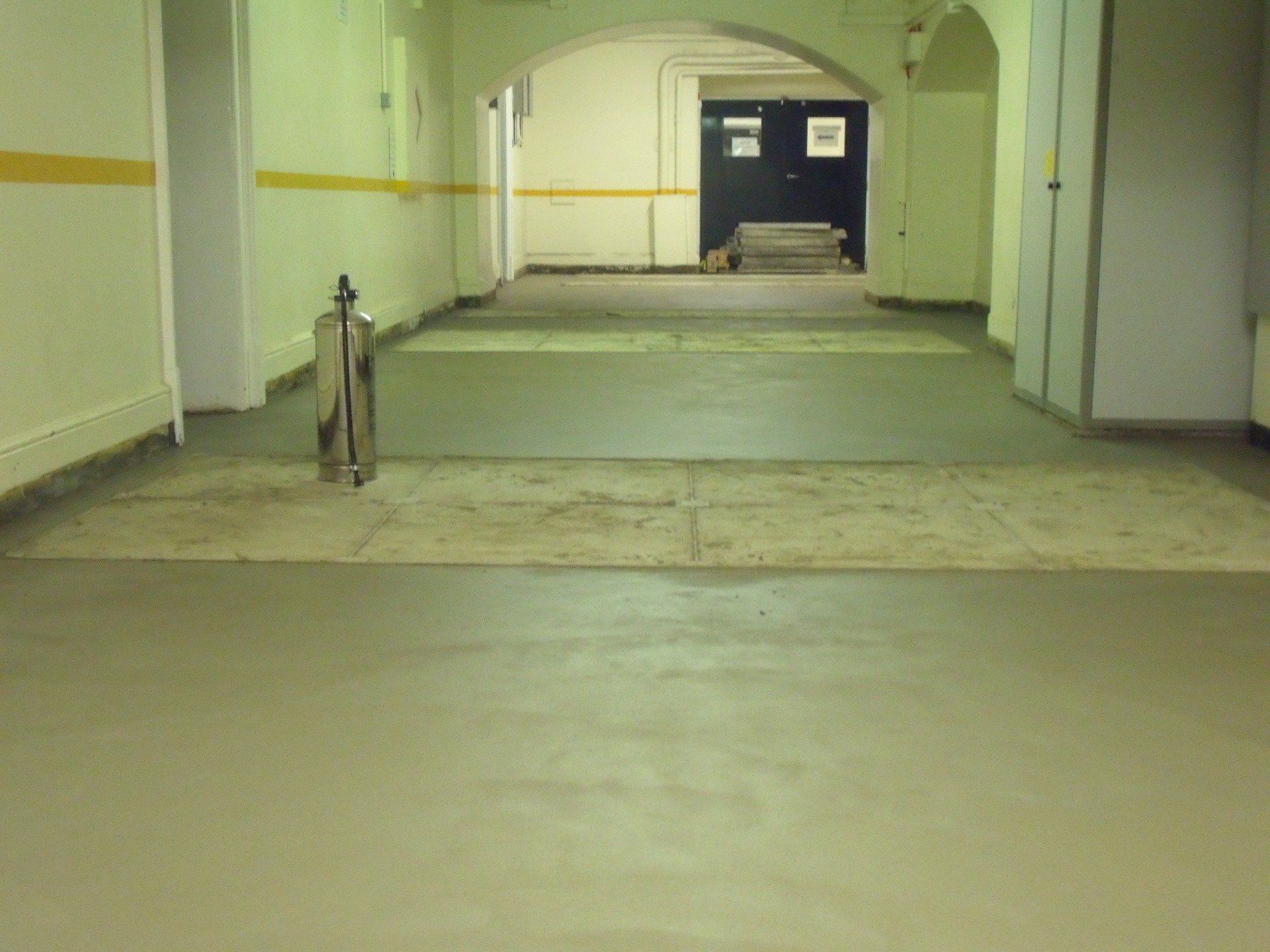 Buckingham Palace screeding