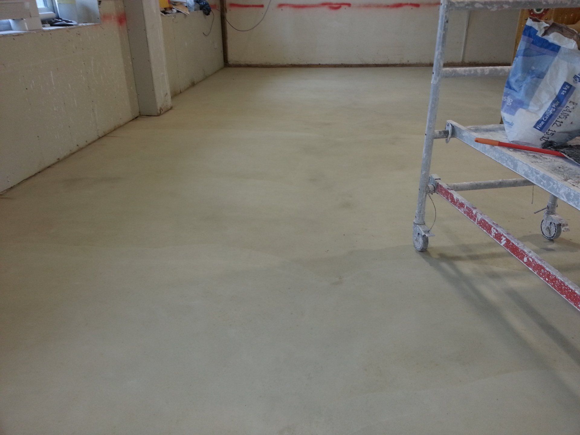 Polymer screed