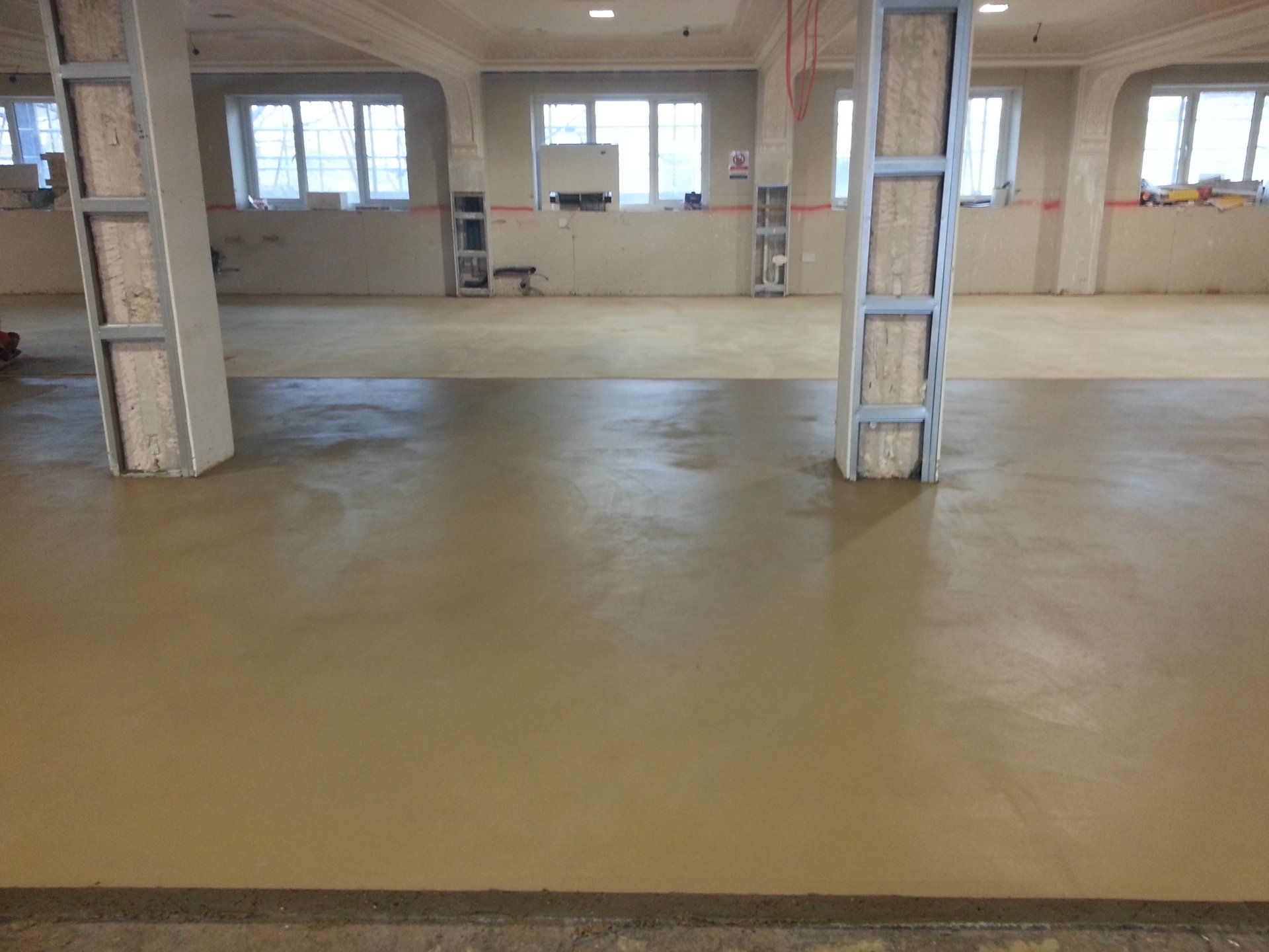 Polymer screed