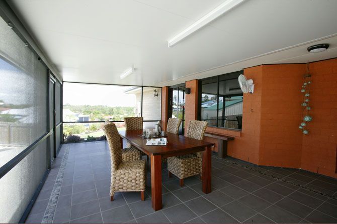 Dining Area — Guttering In Svensson Heights, QLD