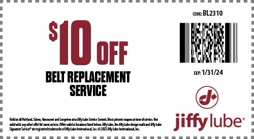 Jiffy Lube Serpentine Belt Replacement Costnull