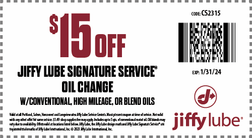 Oregon Jiffy Lube | Signature Service Oil Change | Oil Change Coupons ...