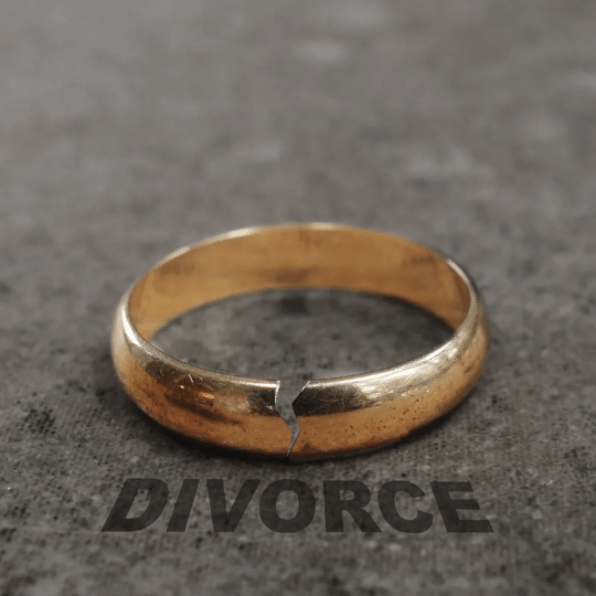 wedding ring on ground