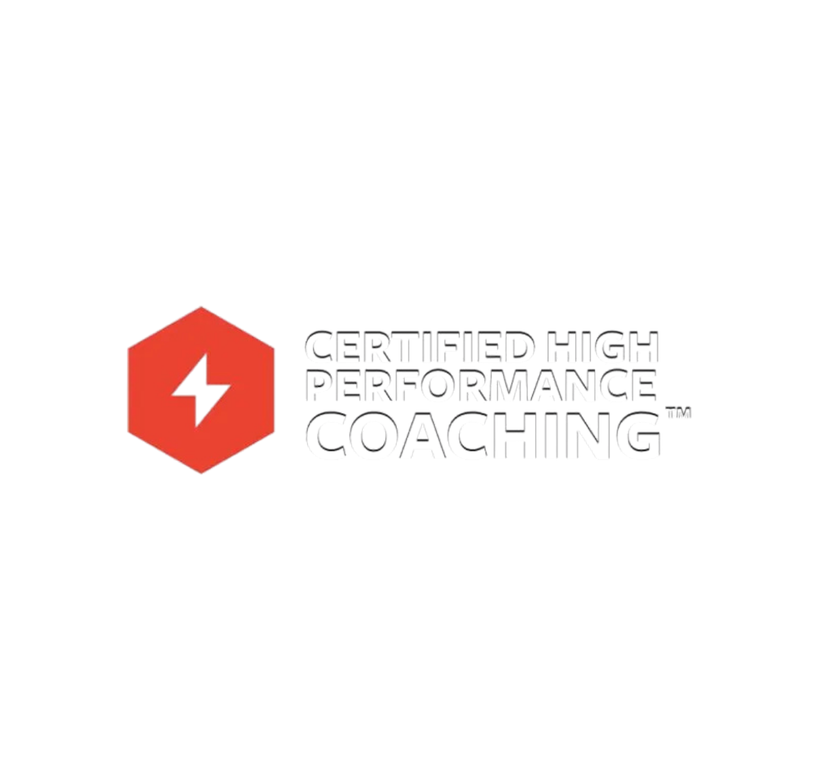 a logo for certified high performance coaching tm