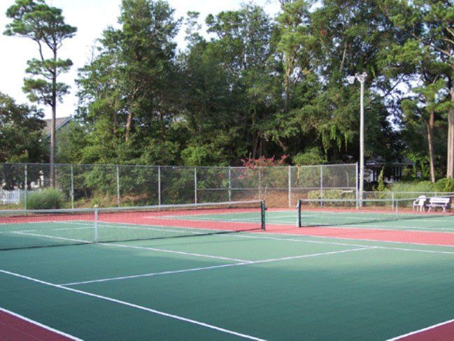 Tennis Court Installation 1