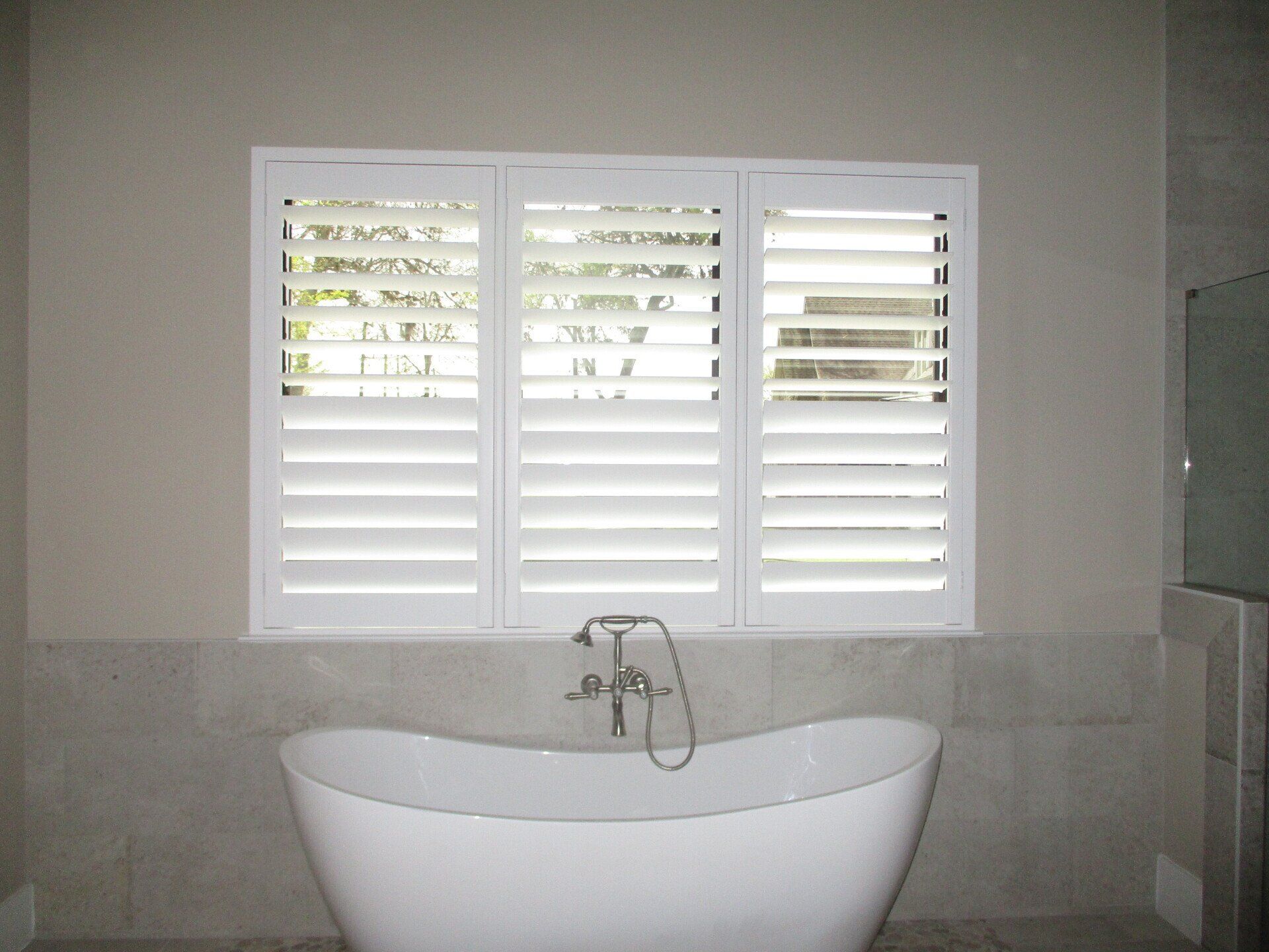 Bathroom Clearview Shutter