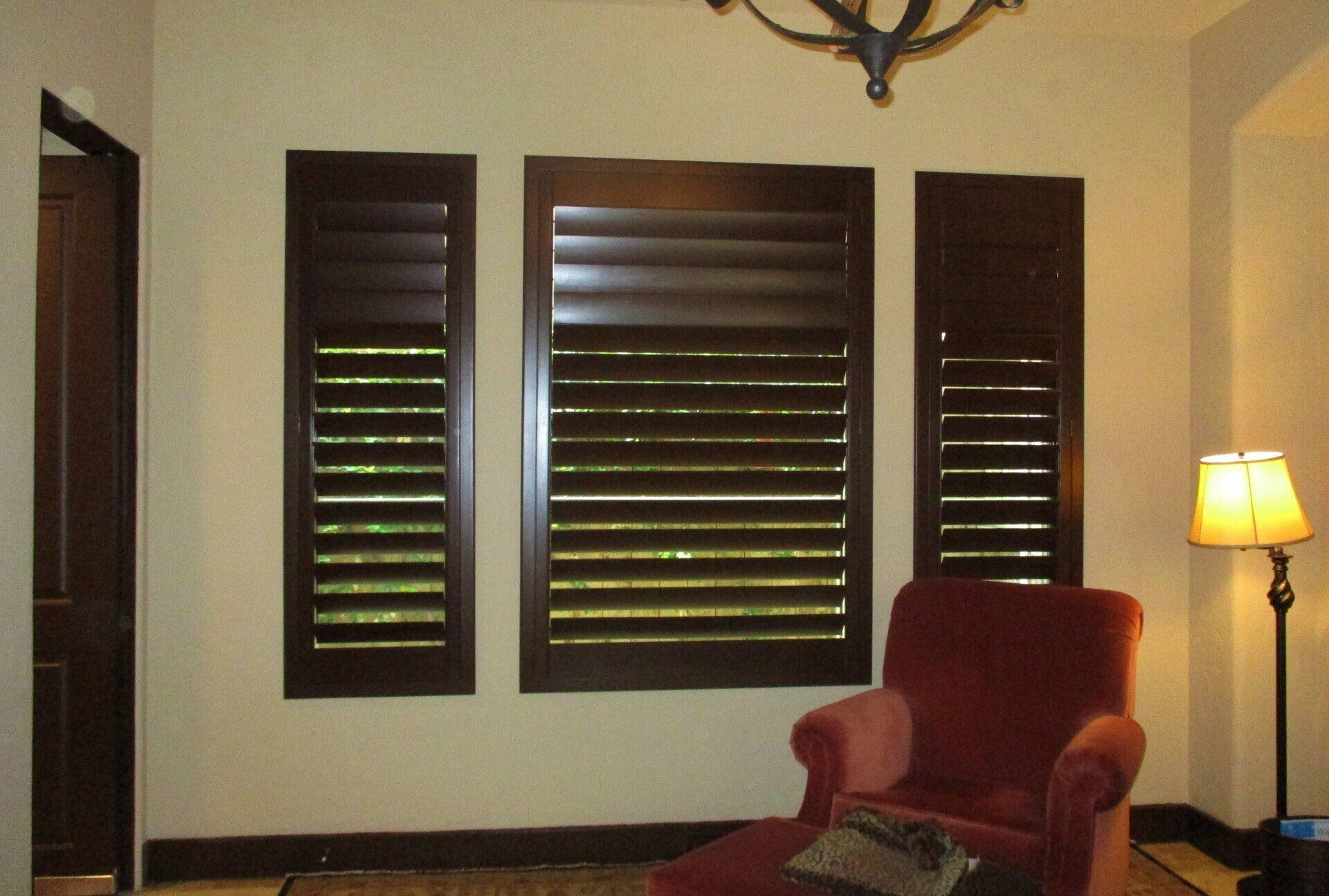 Stained Clearview Shutter