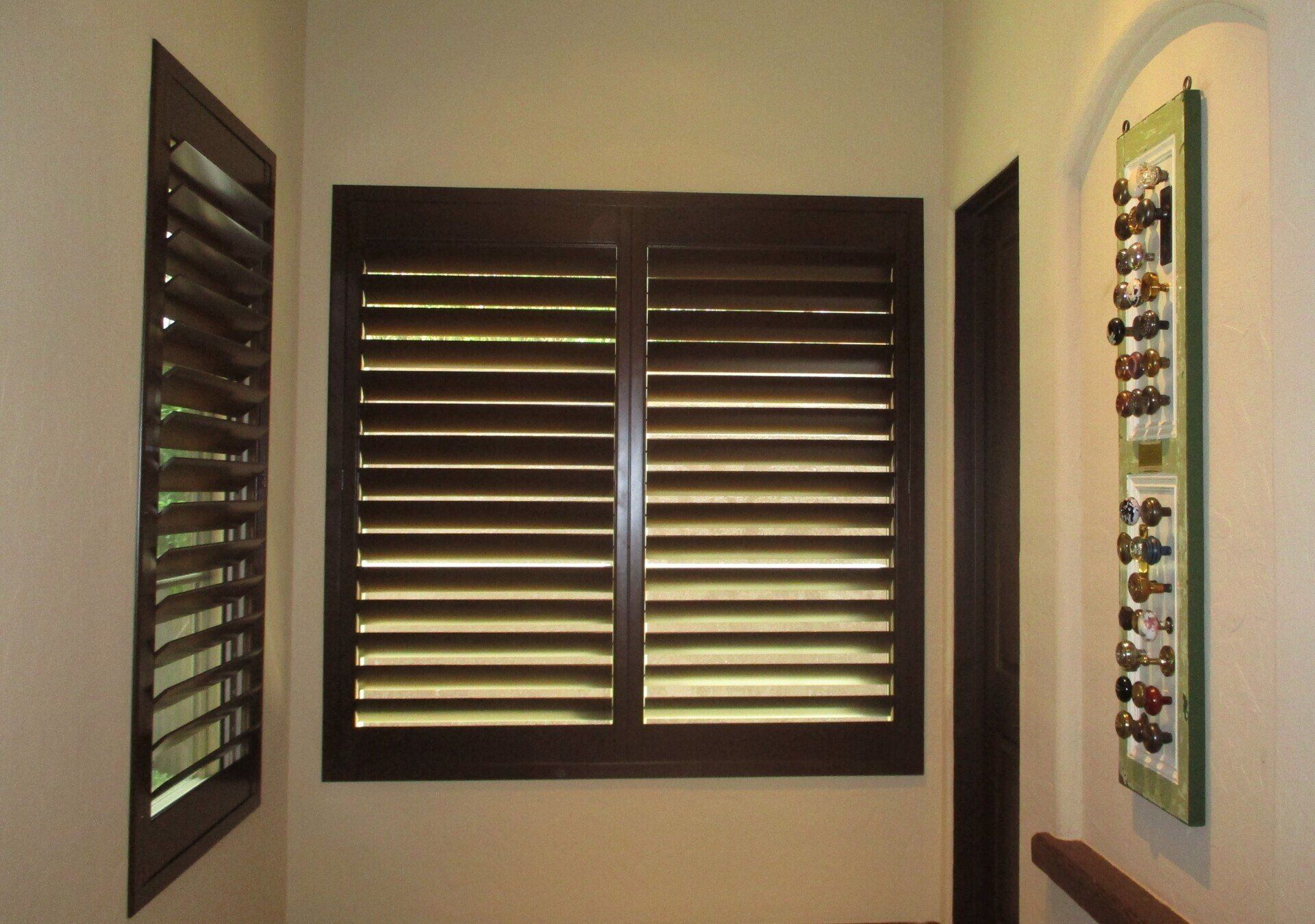 Stained Clearview Shutter