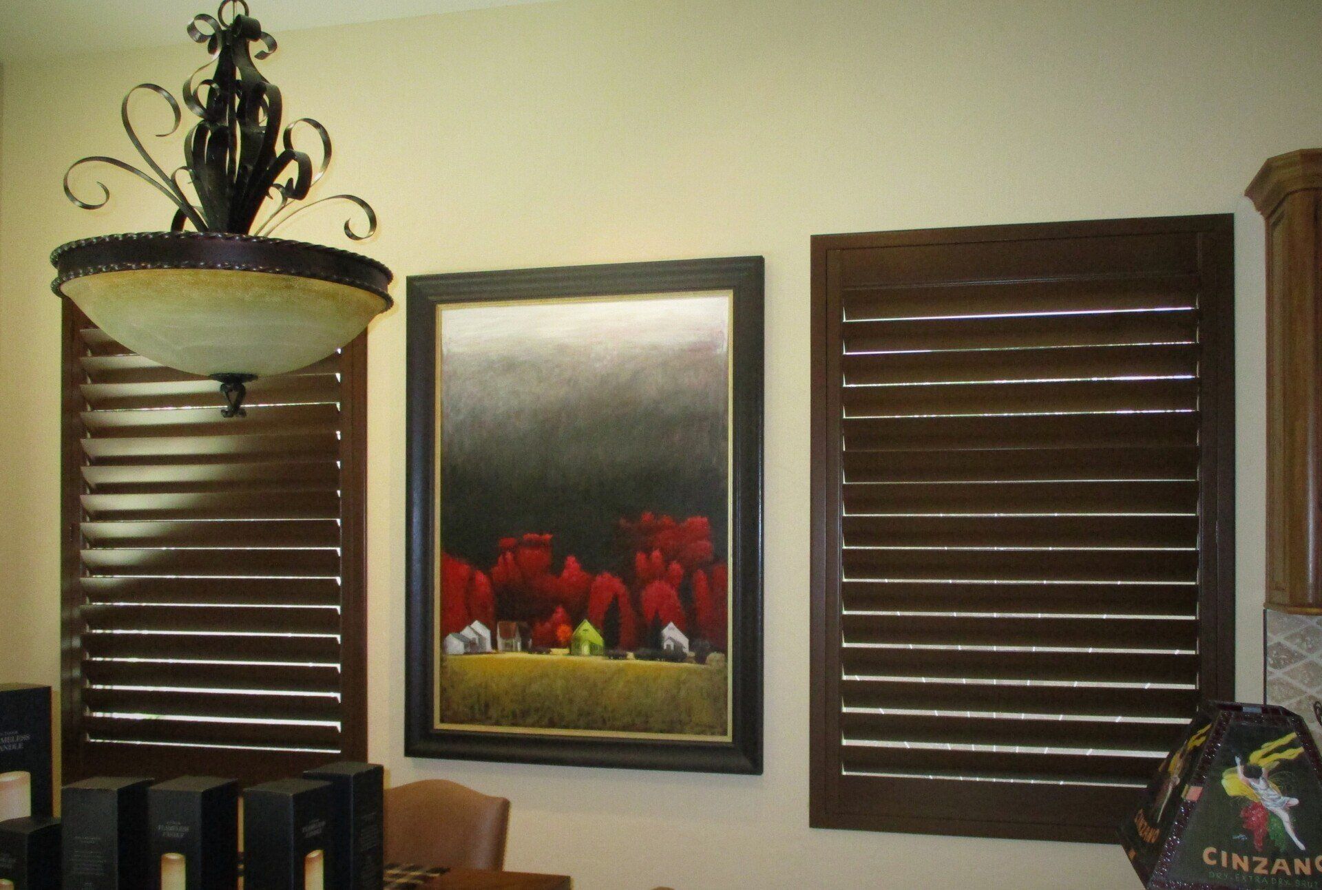 Stained Clearview Shutter