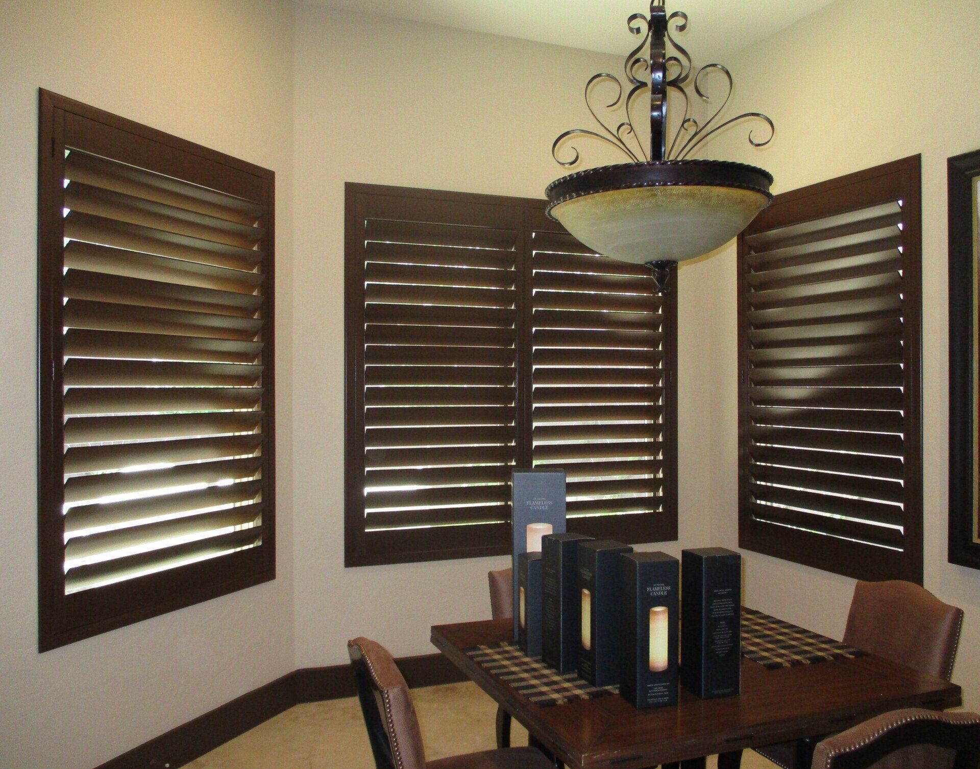 Stained Clearview Shutter