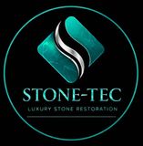 A logo for stone-tec marble granite quartz terrazzo