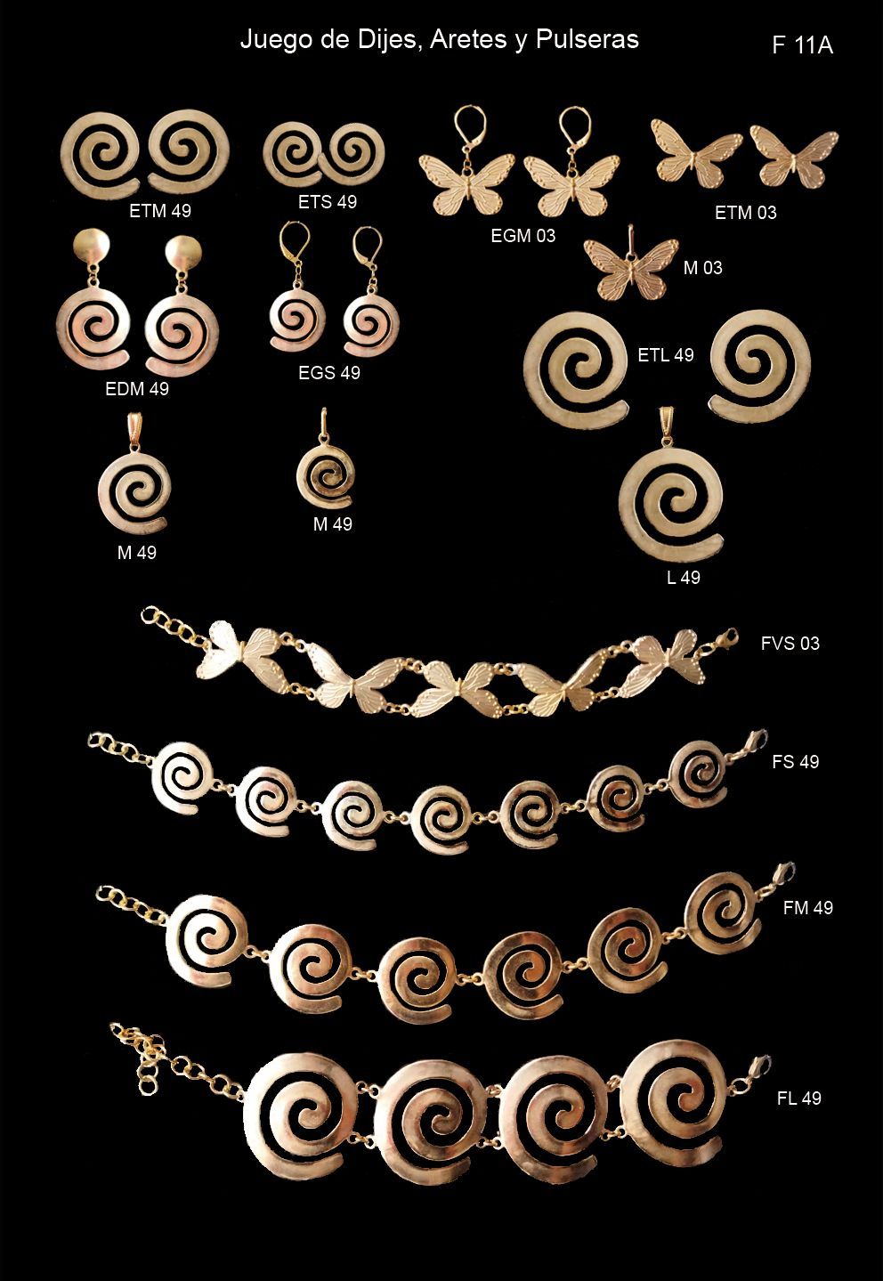 Aretes precolombinos en oro 24k hechos a mano