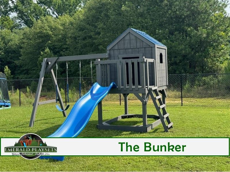 affordable custom wooden playsets