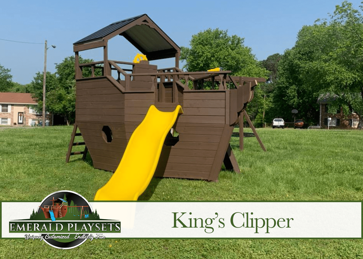 pirate ship play house builders