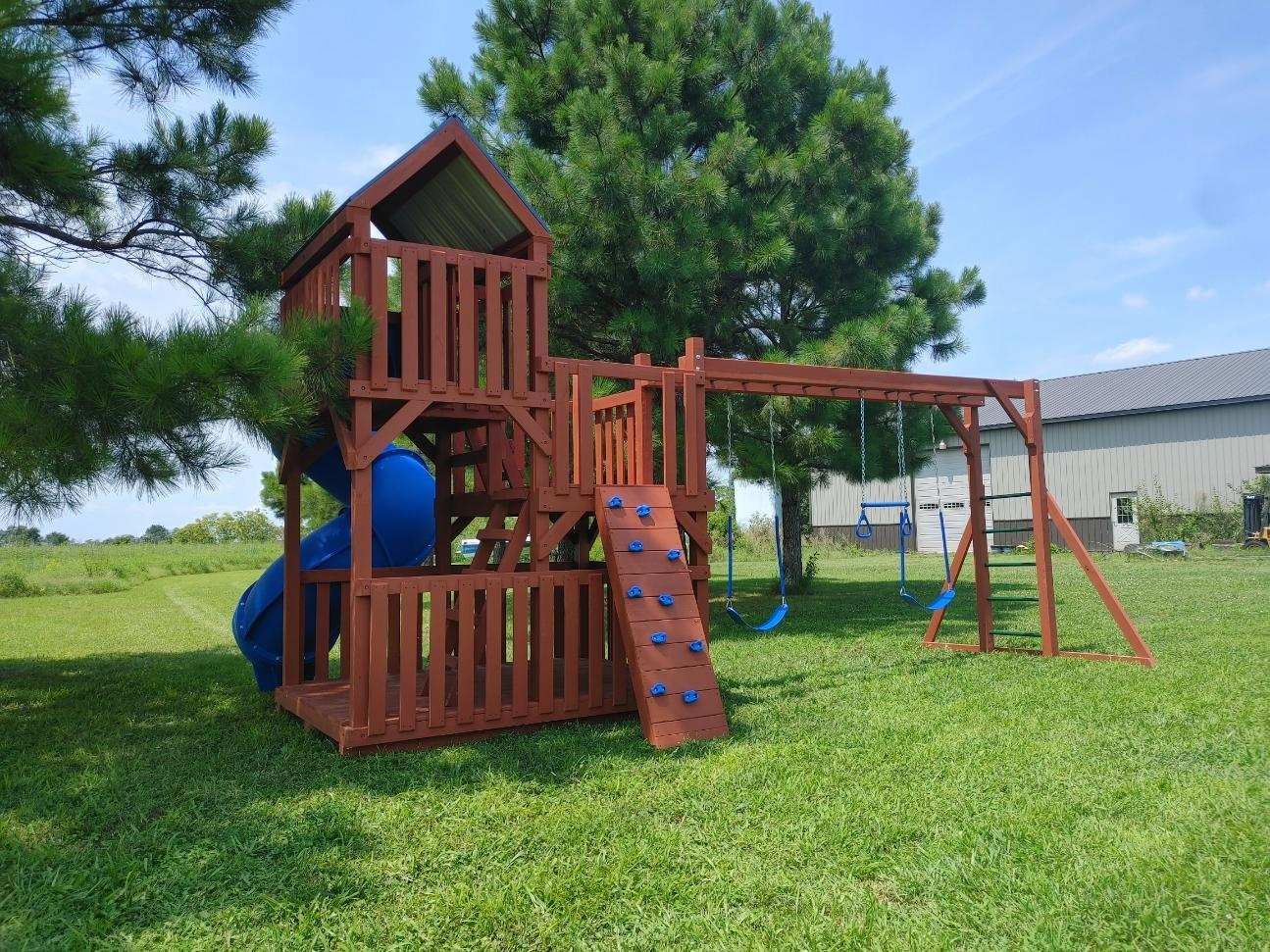 Best Wooden Playsets Built in TN Emerald Playsets
