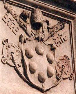 The medici coat of arms