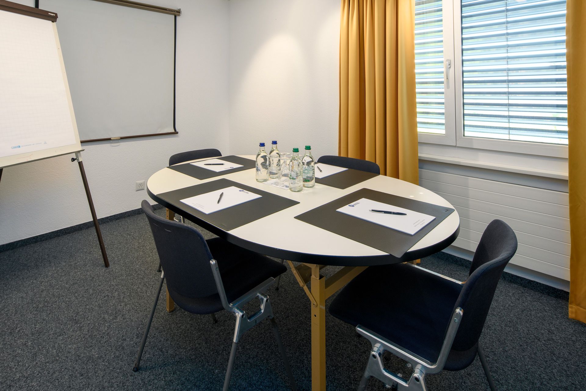 Damit Ihr Meeting oder Business-Seminar zum Erfolg führt, finden Sie im Raum 9 vom Hotel Egerkingen alles Nötige