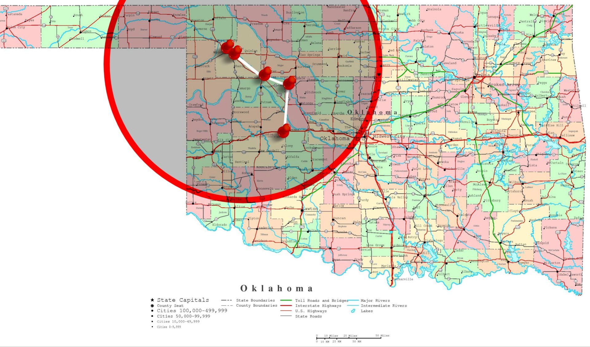 Service Area Map