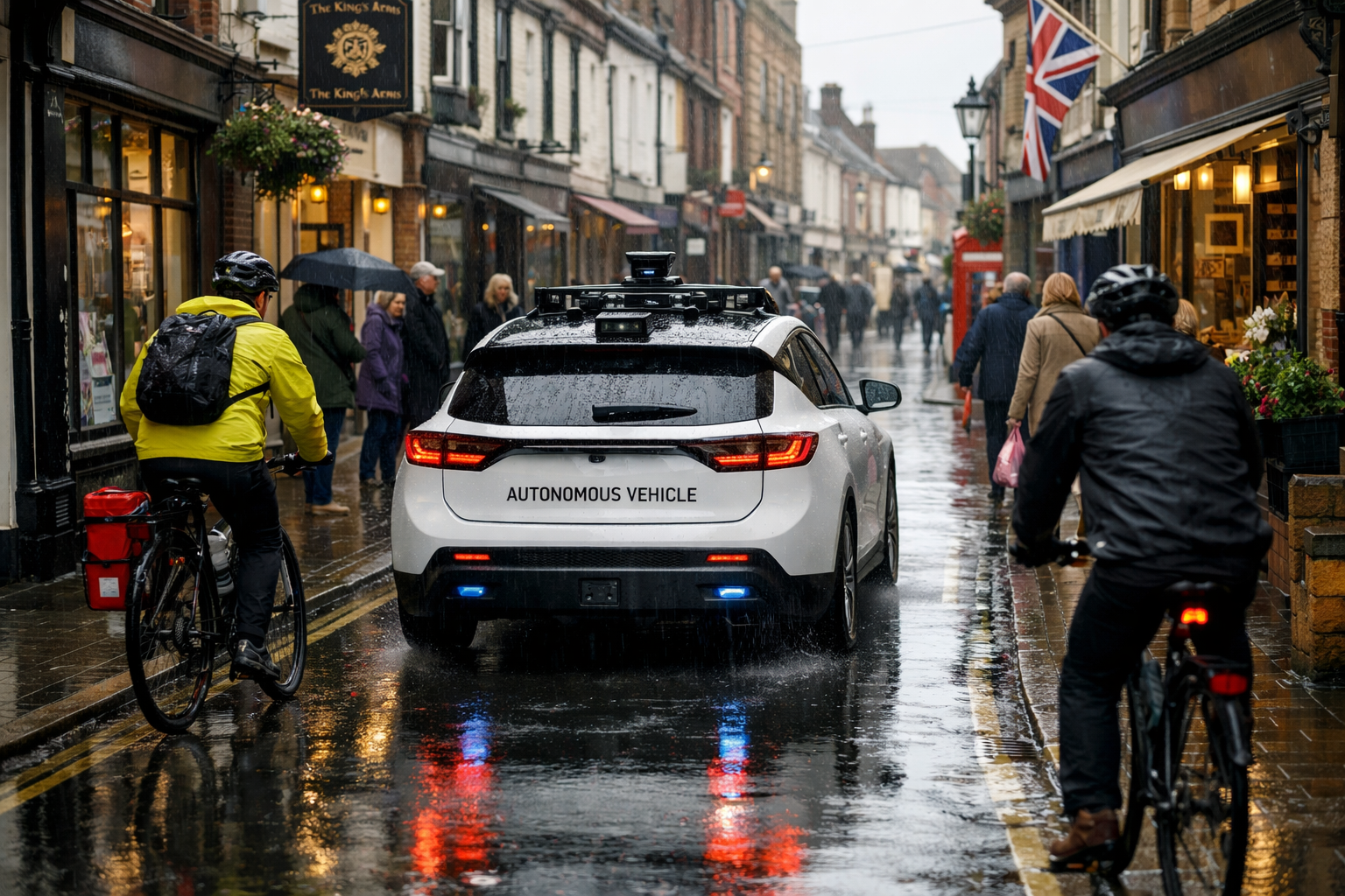 Three white cars are sitting next to each other on a white surface.