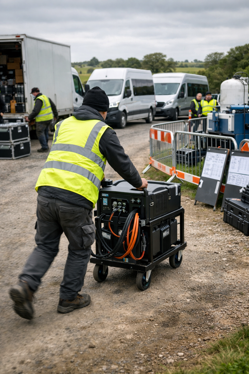 Three white cars are sitting next to each other on a white surface.