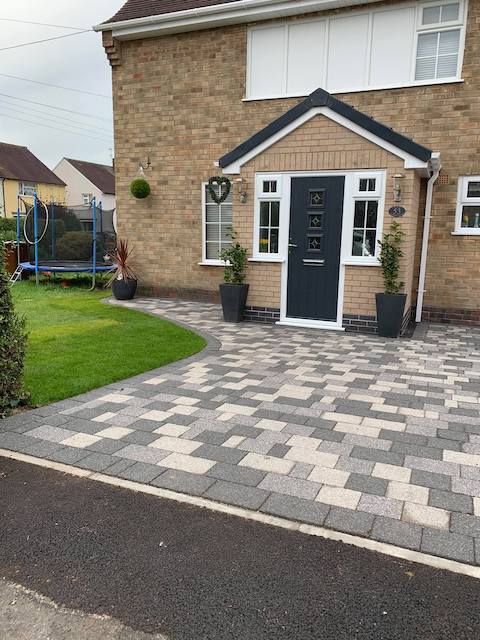 New block paving driveway Clifton, Nottingham